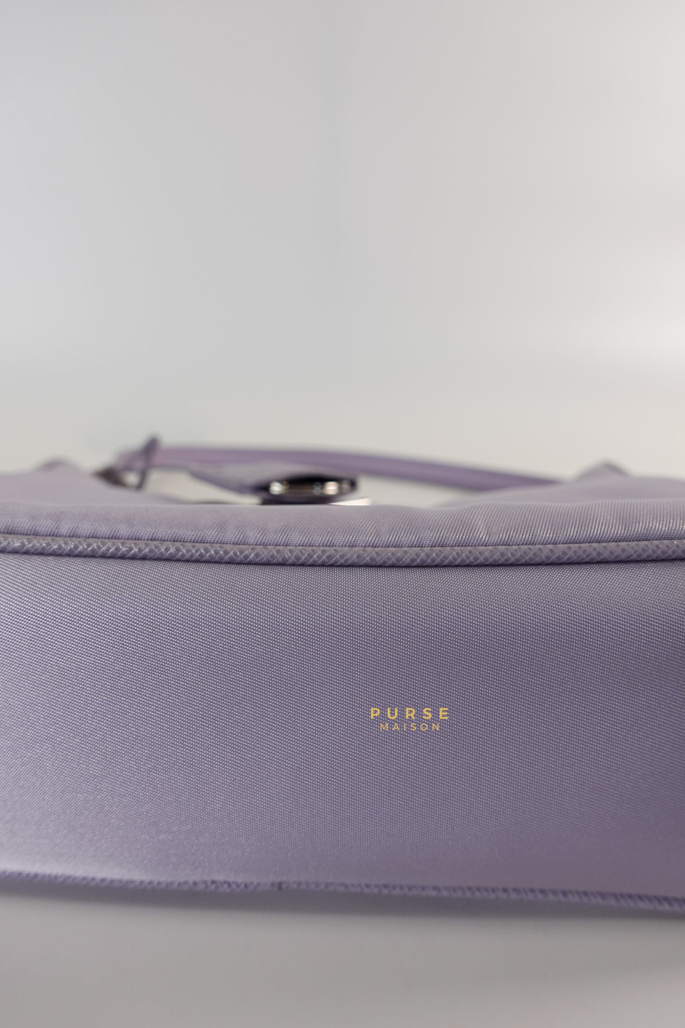 1NE204 Re-edition 2005 Tessuto Saffiano Glicine (Light Purple) | Purse Maison Luxury Bags Shop