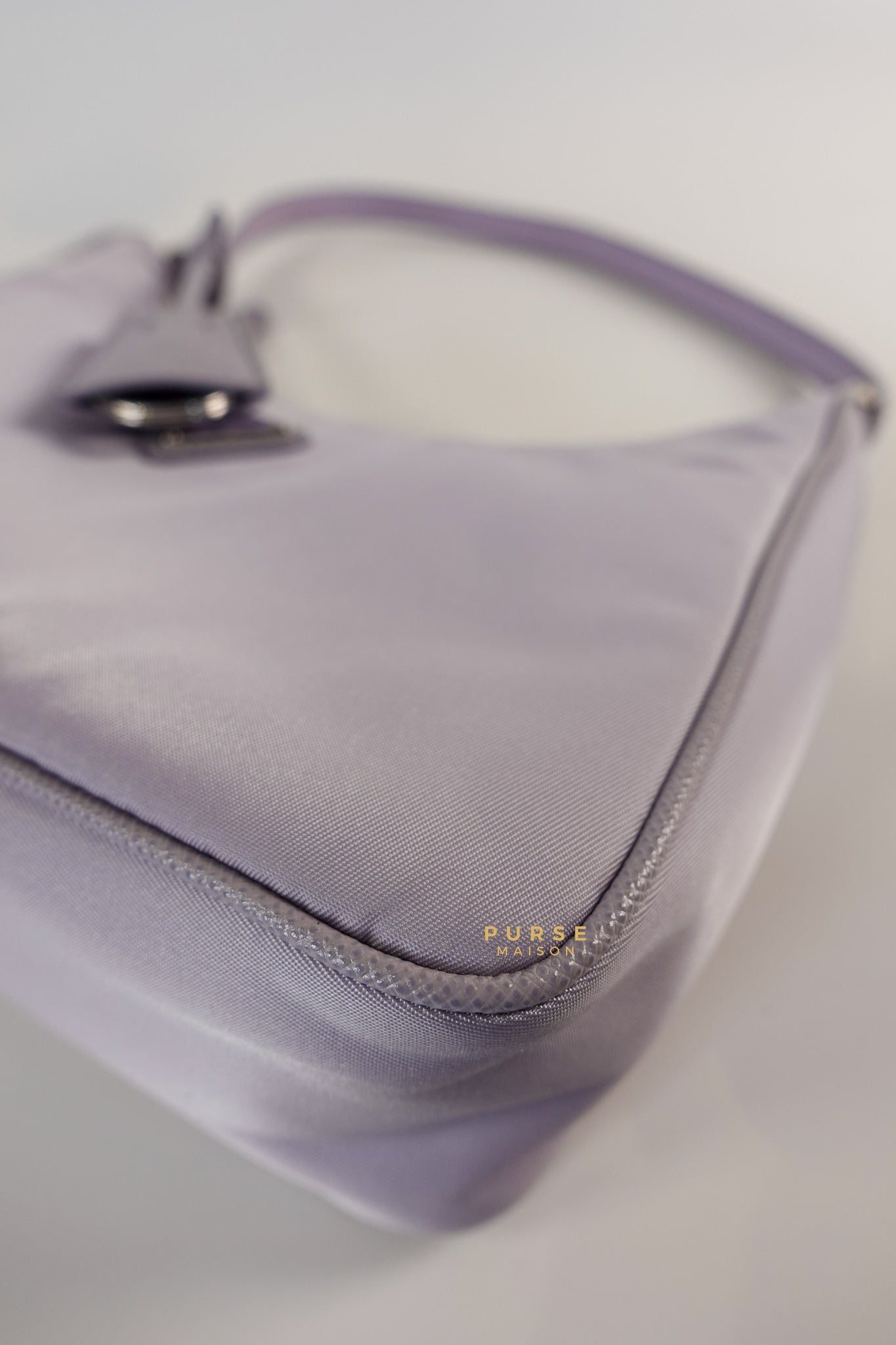 1NE204 Re-edition 2005 Tessuto Saffiano Glicine (Light Purple) | Purse Maison Luxury Bags Shop