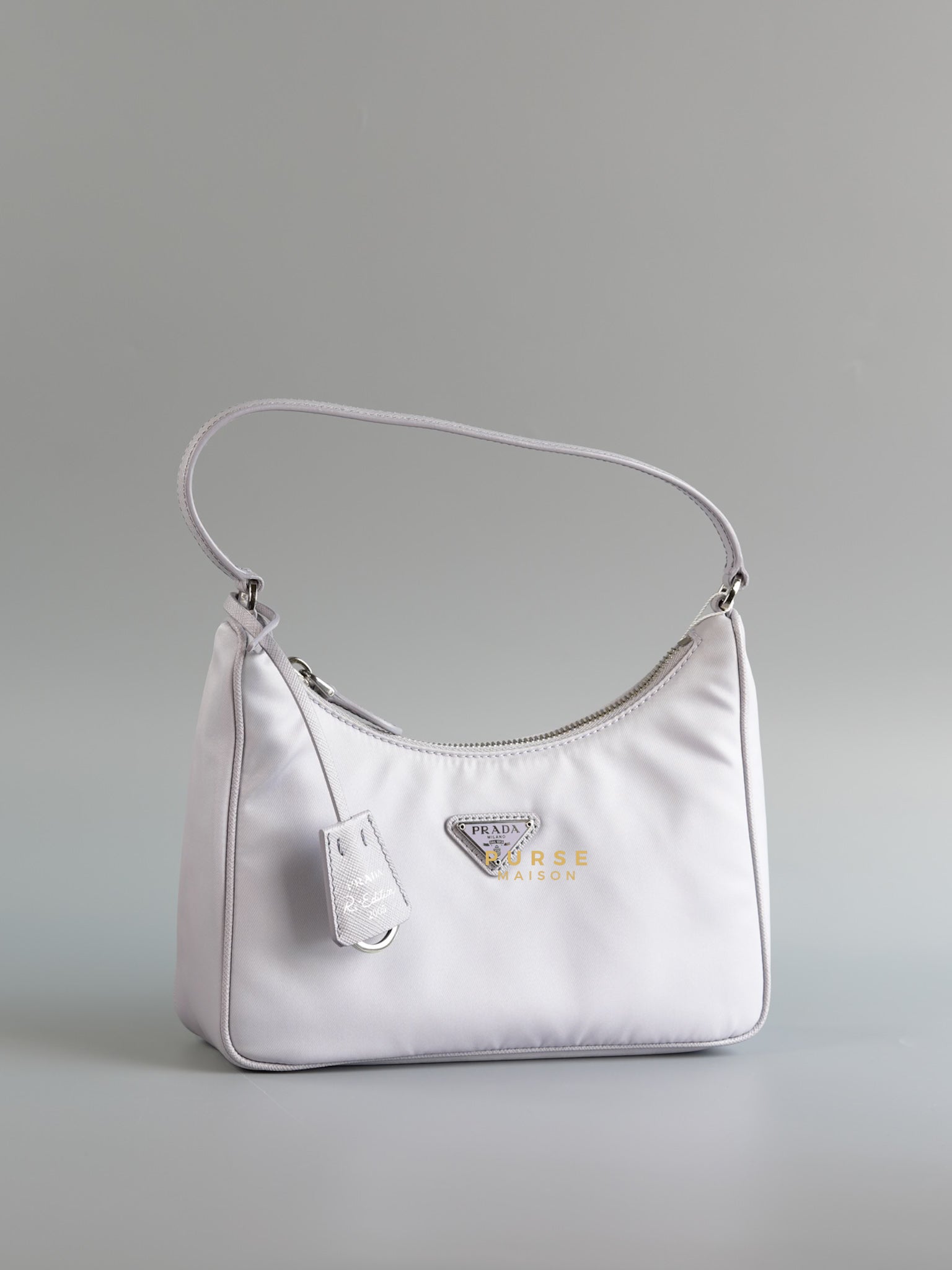 1NE204 Re-edition 2005 Tessuto Saffiano Glicine (Light Purple) | Purse Maison Luxury Bags Shop