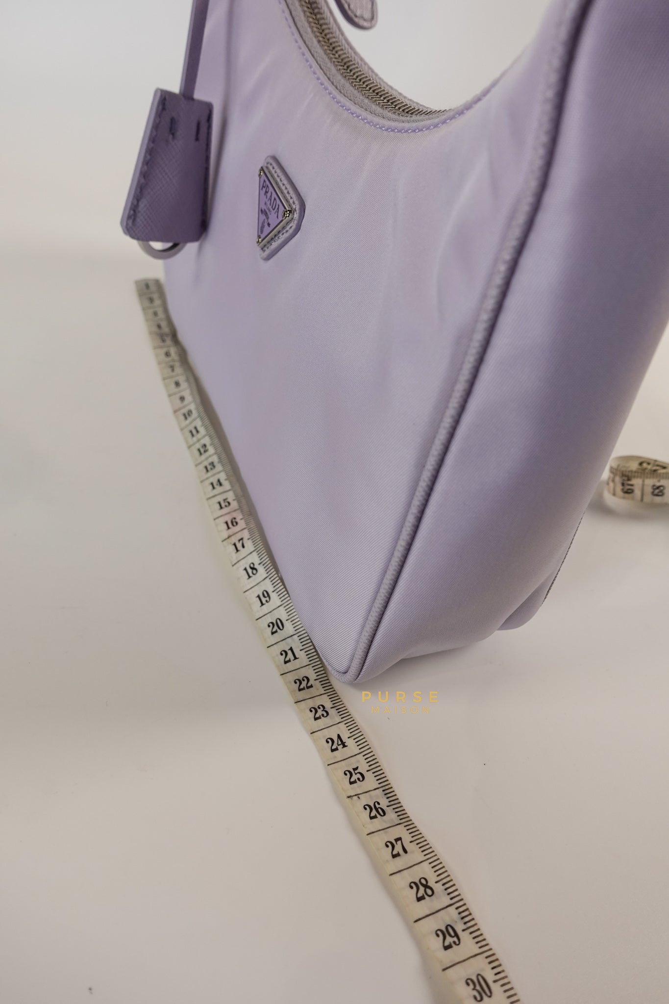 1NE204 Re-edition 2005 Tessuto Saffiano Glicine (Light Purple) | Purse Maison Luxury Bags Shop