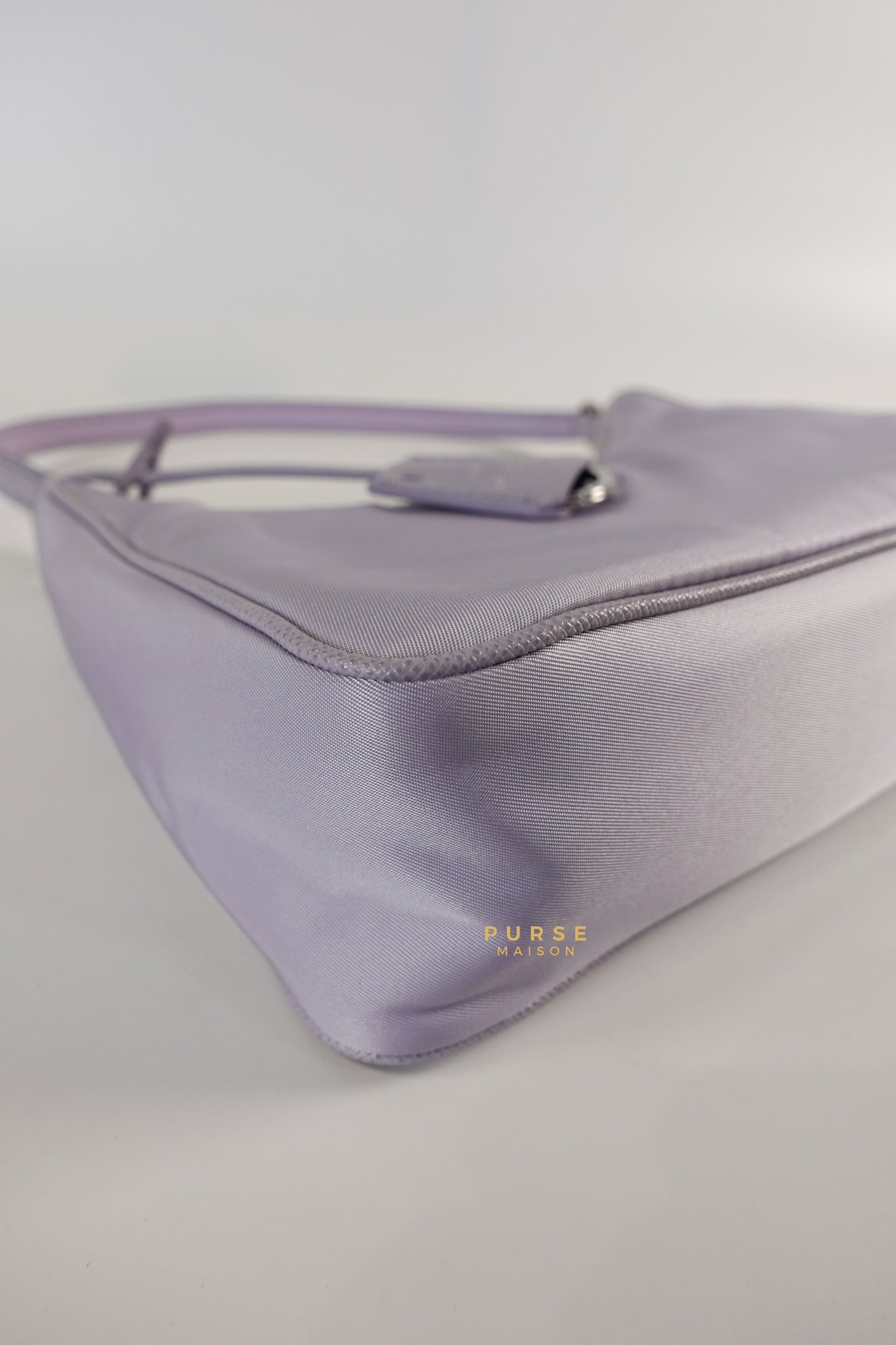 1NE204 Re-edition 2005 Tessuto Saffiano Glicine (Light Purple) | Purse Maison Luxury Bags Shop