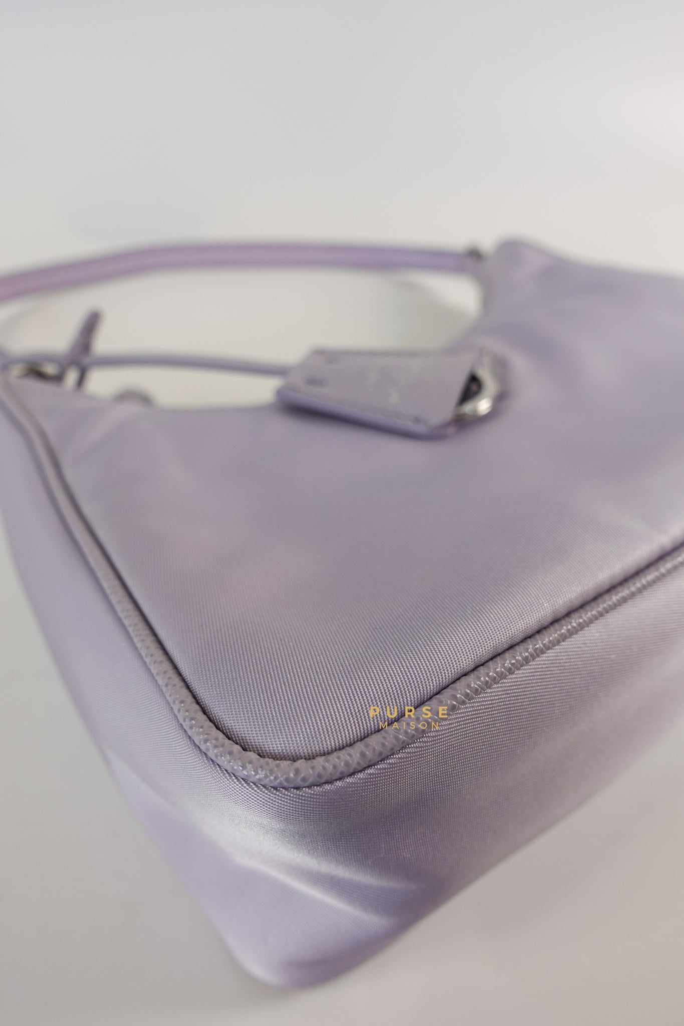 1NE204 Re-edition 2005 Tessuto Saffiano Glicine (Light Purple) | Purse Maison Luxury Bags Shop