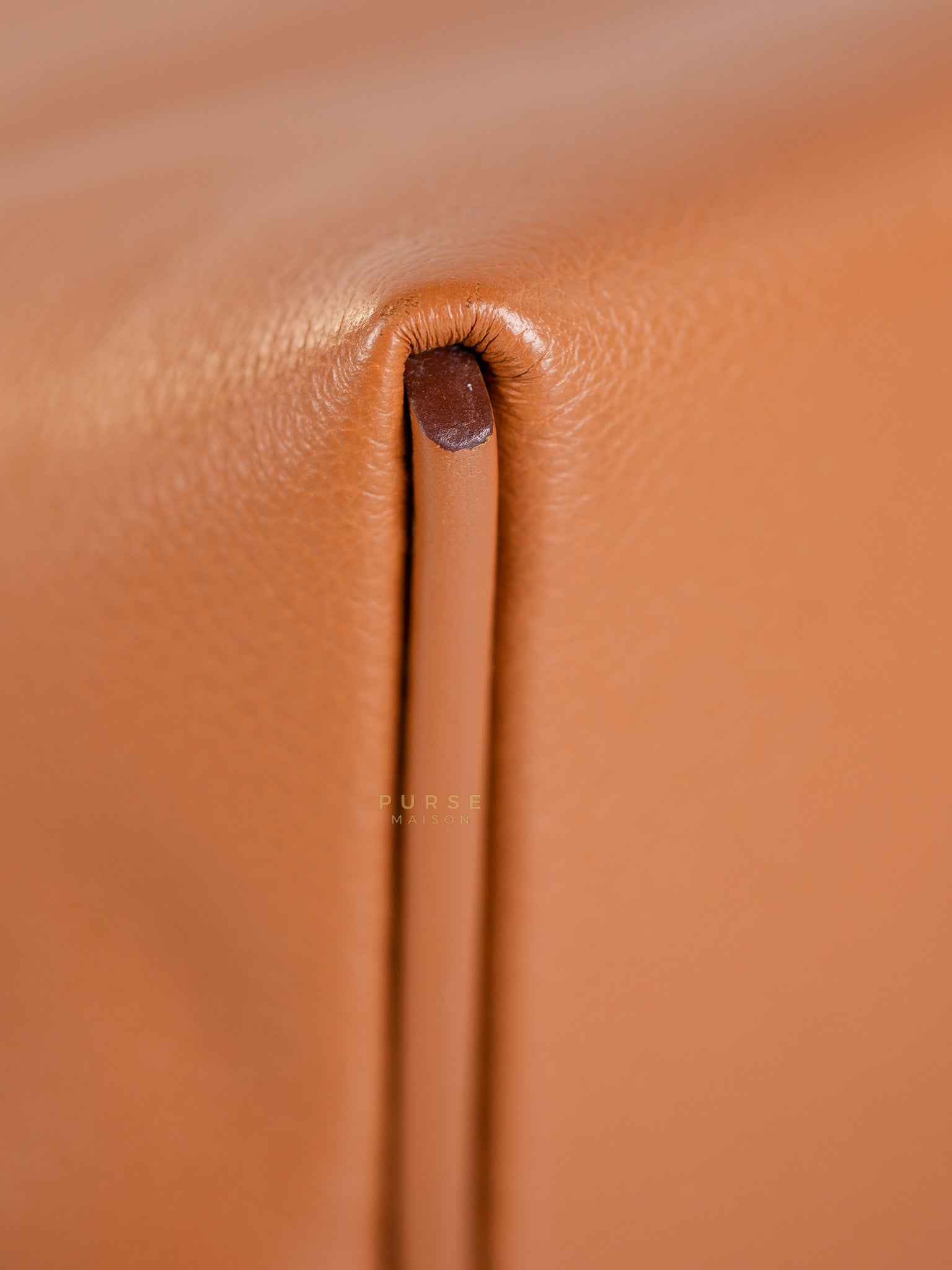 24/24 21 Gold Evercolor Leather in Gold Hardware Stamp U (2022) | Purse Maison Luxury Bags Shop