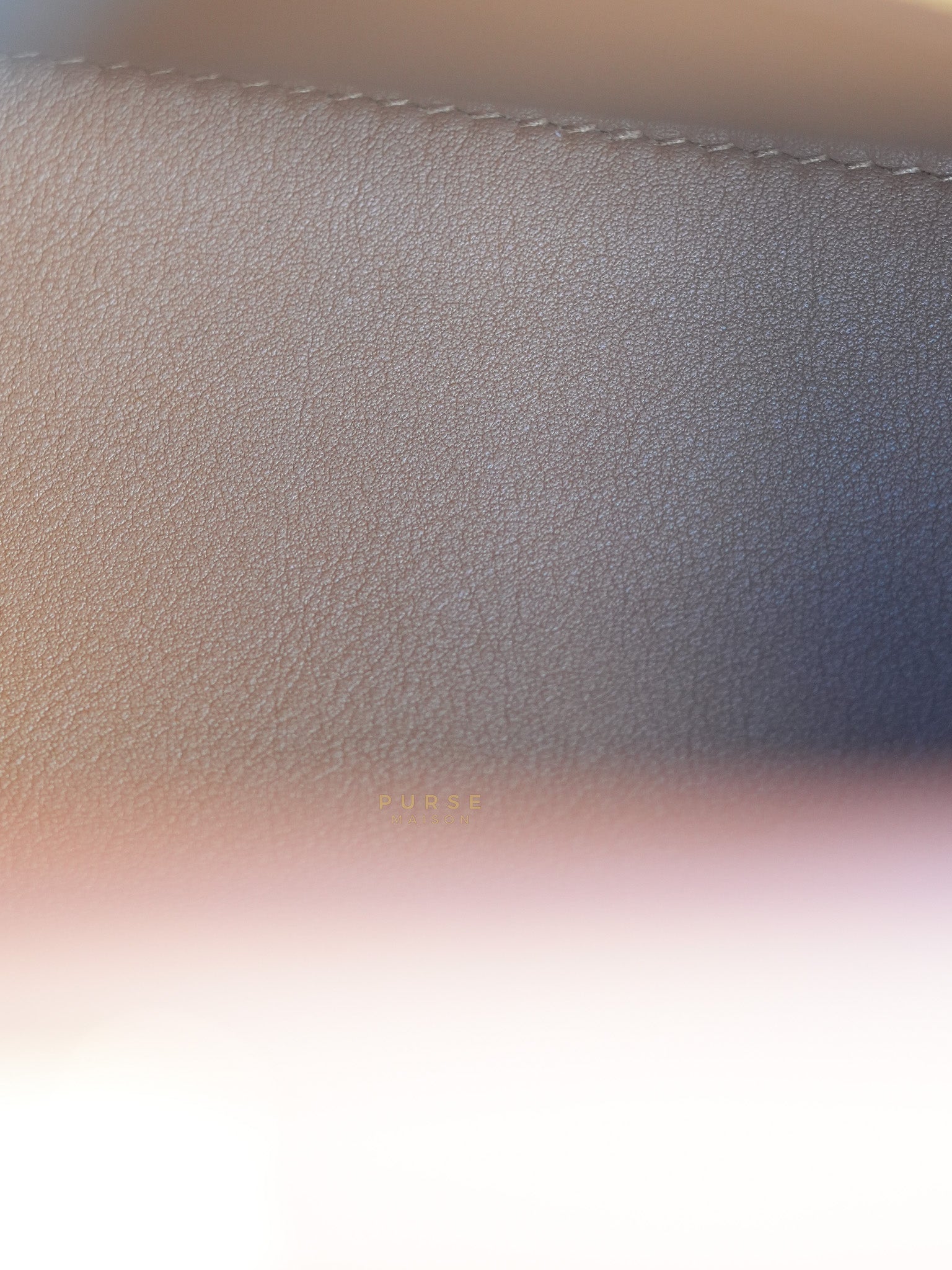 24/24 21 Gold Evercolor Leather in Gold Hardware Stamp U (2022) | Purse Maison Luxury Bags Shop