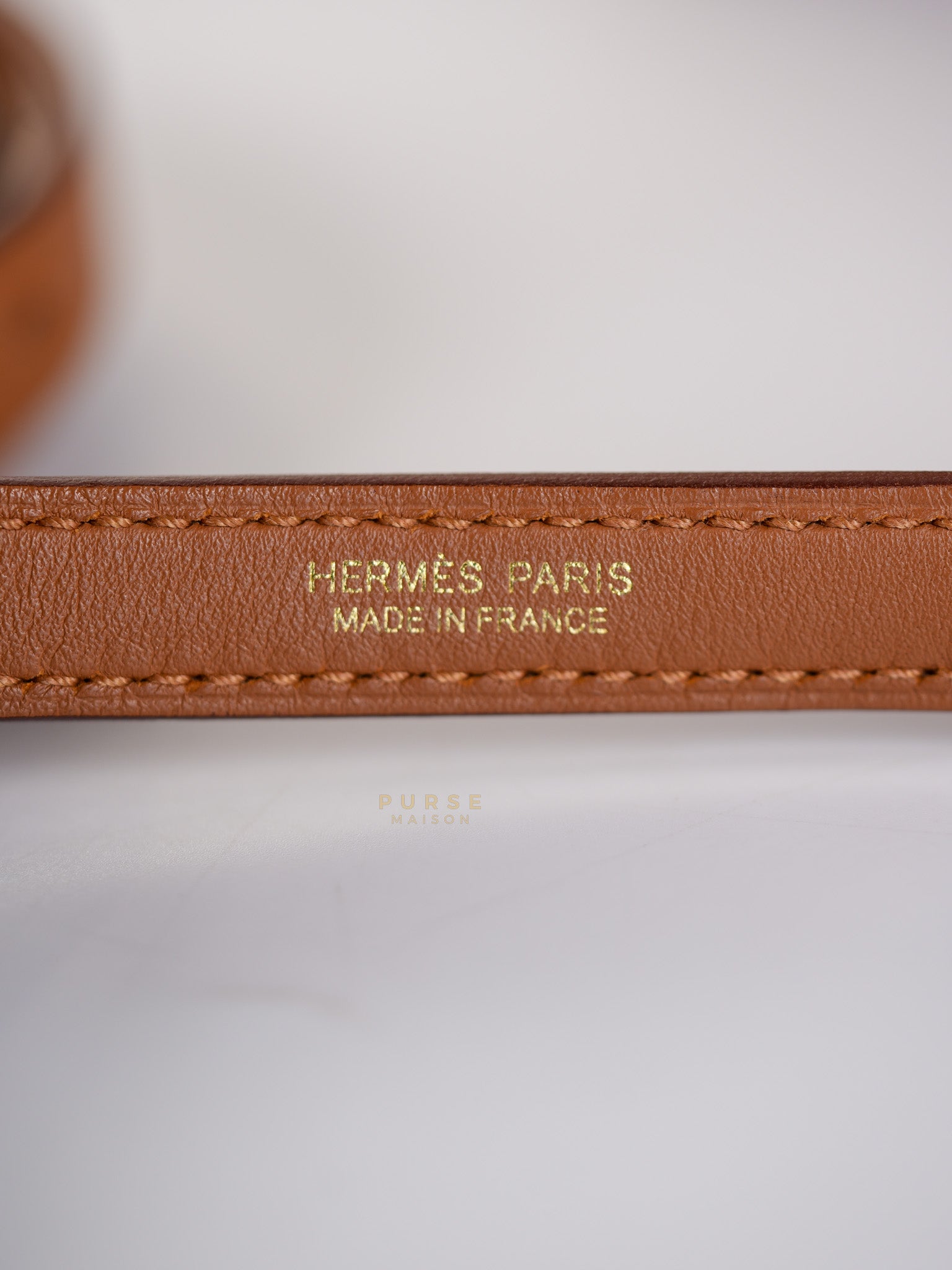 24/24 21 Gold Evercolor Leather in Gold Hardware Stamp U (2022) | Purse Maison Luxury Bags Shop