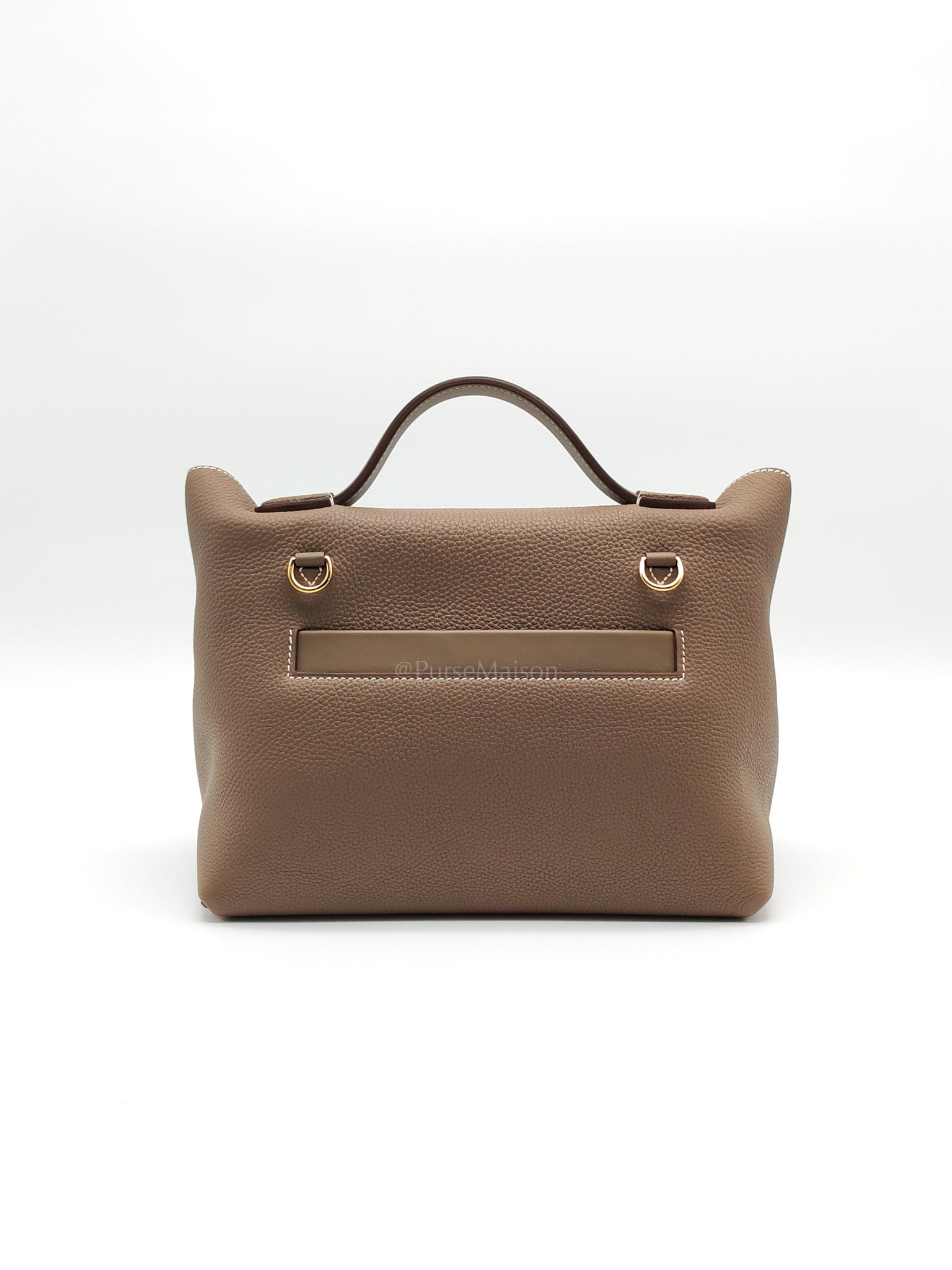 24/24 29 in Etoupe Togo and Swift Leather Gold hardware Stamp B(2023) | Purse Maison Luxury Bags Shop