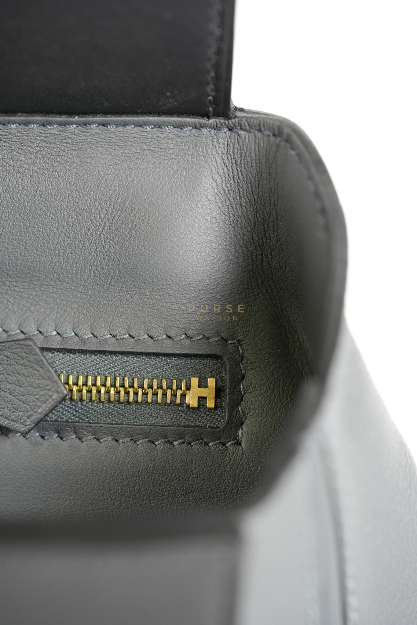 24/24 Ardoise Bi-color 21 Evercolor/Swift Double Leather and Gold Hardware Stamp K (2025) | Purse Maison Luxury Bags Shop