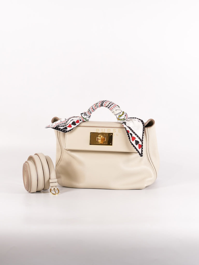 24/24 in Beton Evercolor/Swift Leather and Gold Hardware Stamp B (2023) | Purse Maison Luxury Bags Shop