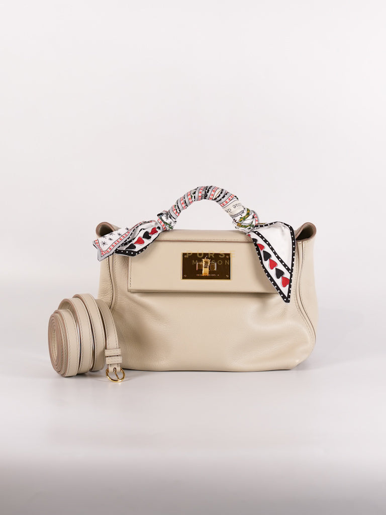 24/24 in Beton Evercolor/Swift Leather and Gold Hardware Stamp B (2023) | Purse Maison Luxury Bags Shop