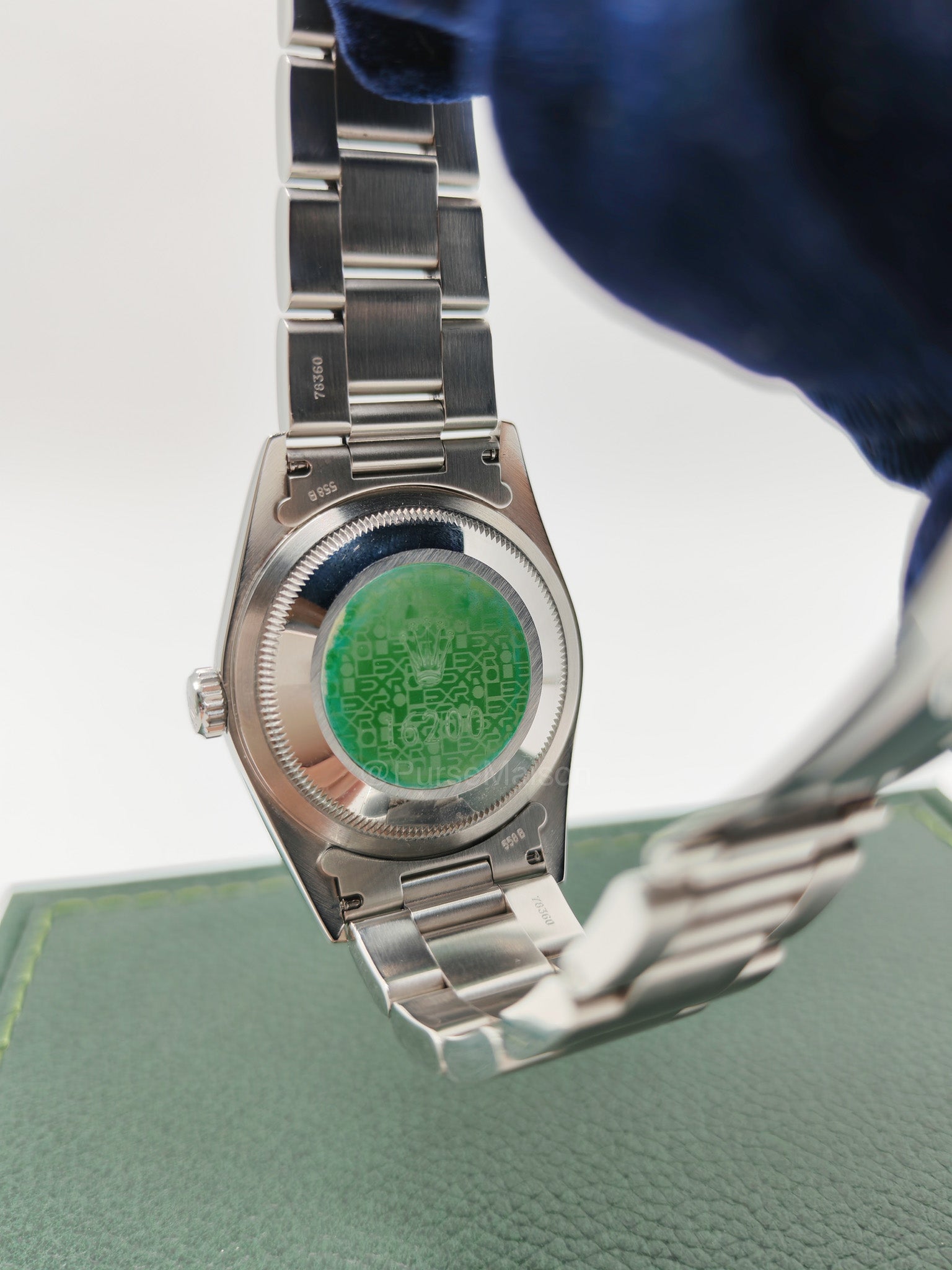 Rolex Oyster Perpetual Datejust Cream Computer Arabic Dial in Silver Stainless Steel Strap 36mm Ref. # 16200 (Year 2000)
