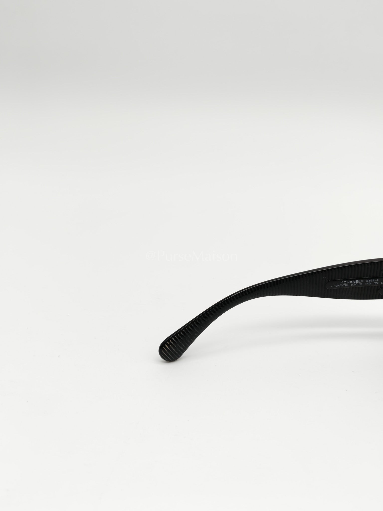 5494-ACC Black Square Sunglasses | Purse Maison Luxury Bags Shop