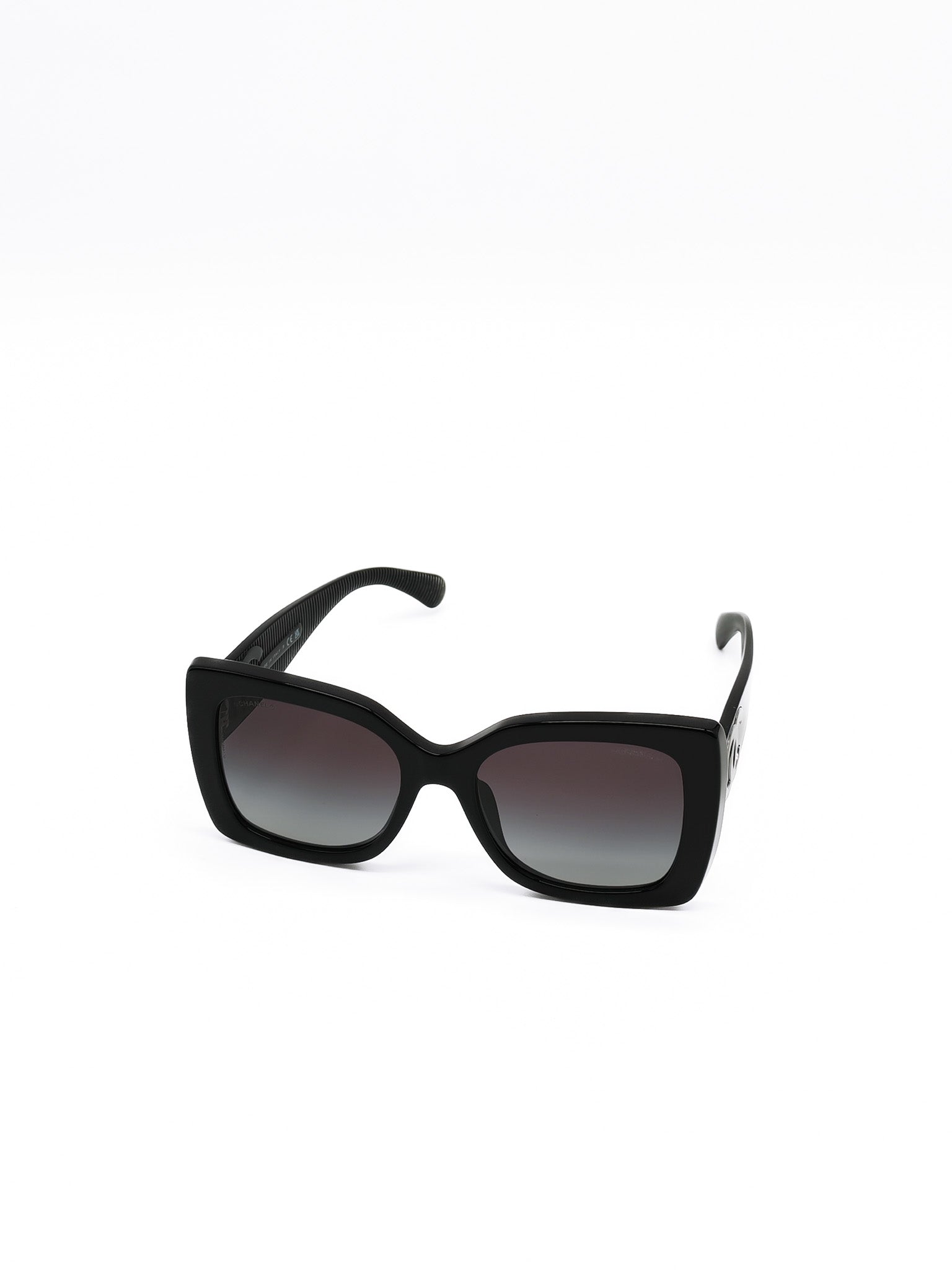 5494-ACC Black Square Sunglasses | Purse Maison Luxury Bags Shop