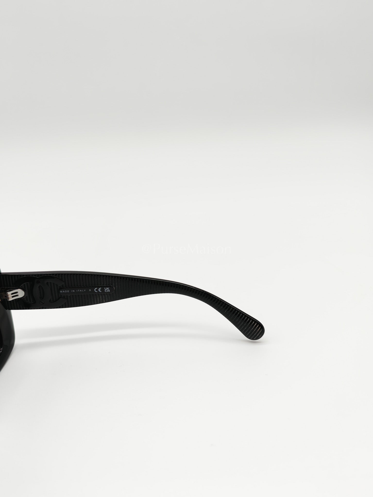5494-ACC Black Square Sunglasses | Purse Maison Luxury Bags Shop