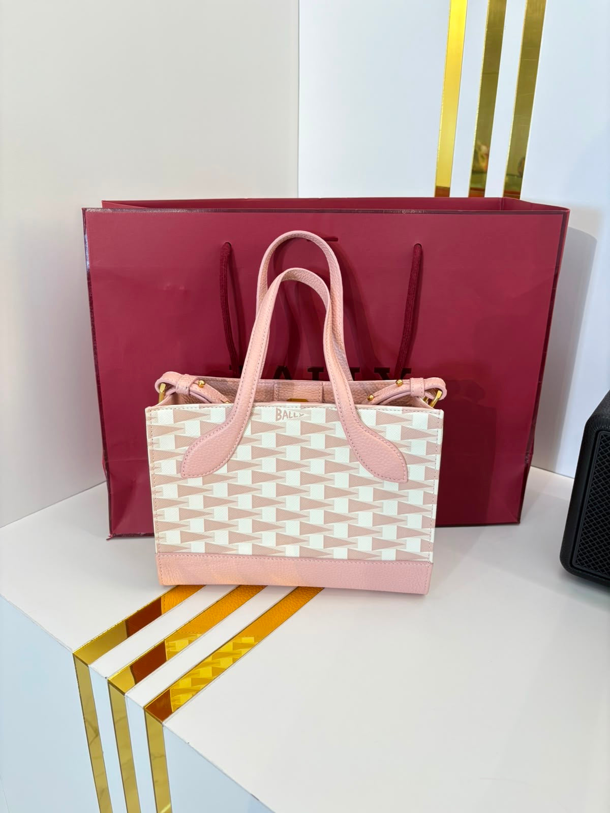 Bally XS Keep on tote bag in Monogram Canvas