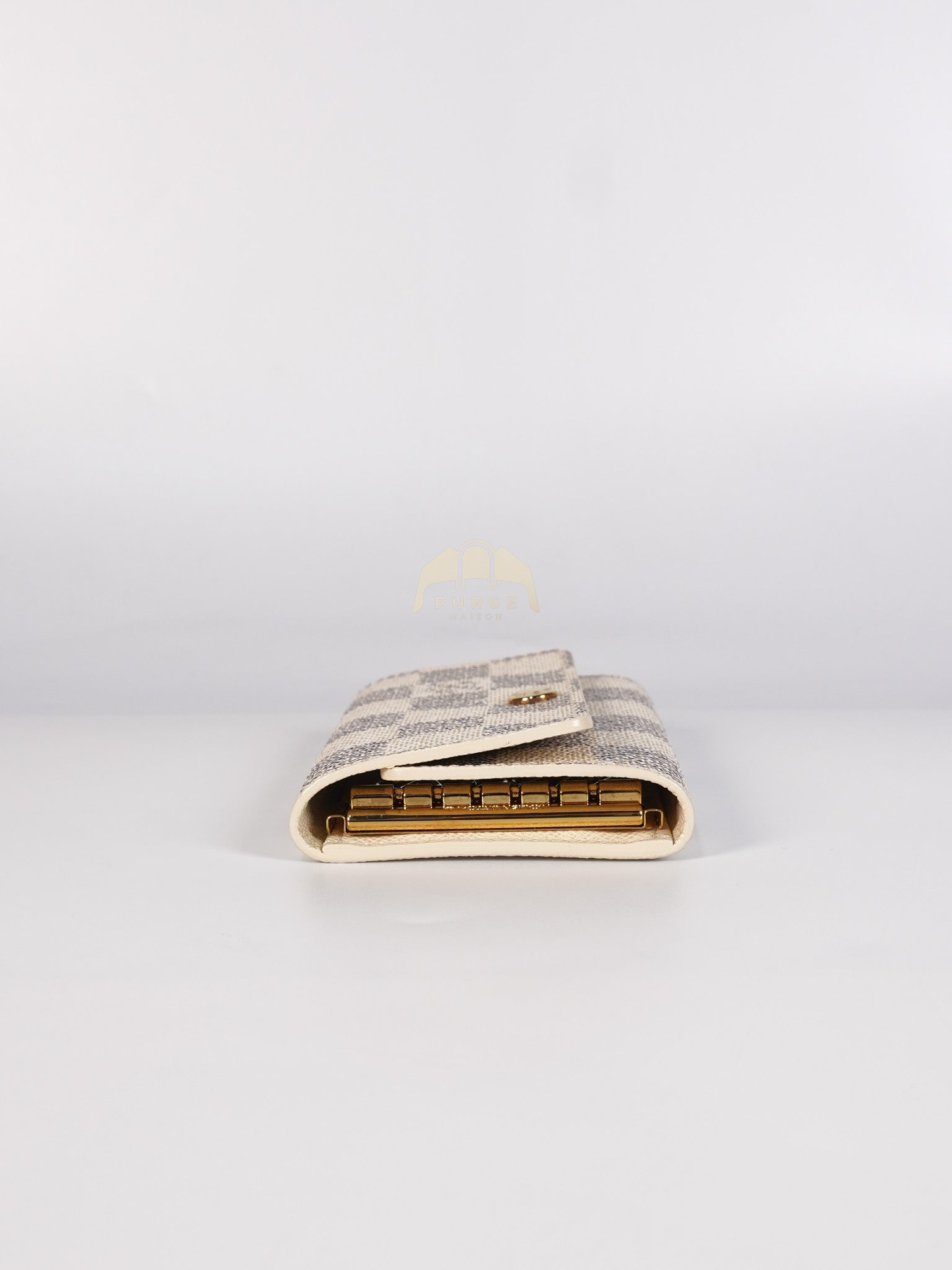 6 Key Holder in Damier Azur Blue (Date code: CT3007) | Purse Maison Luxury Bags Shop