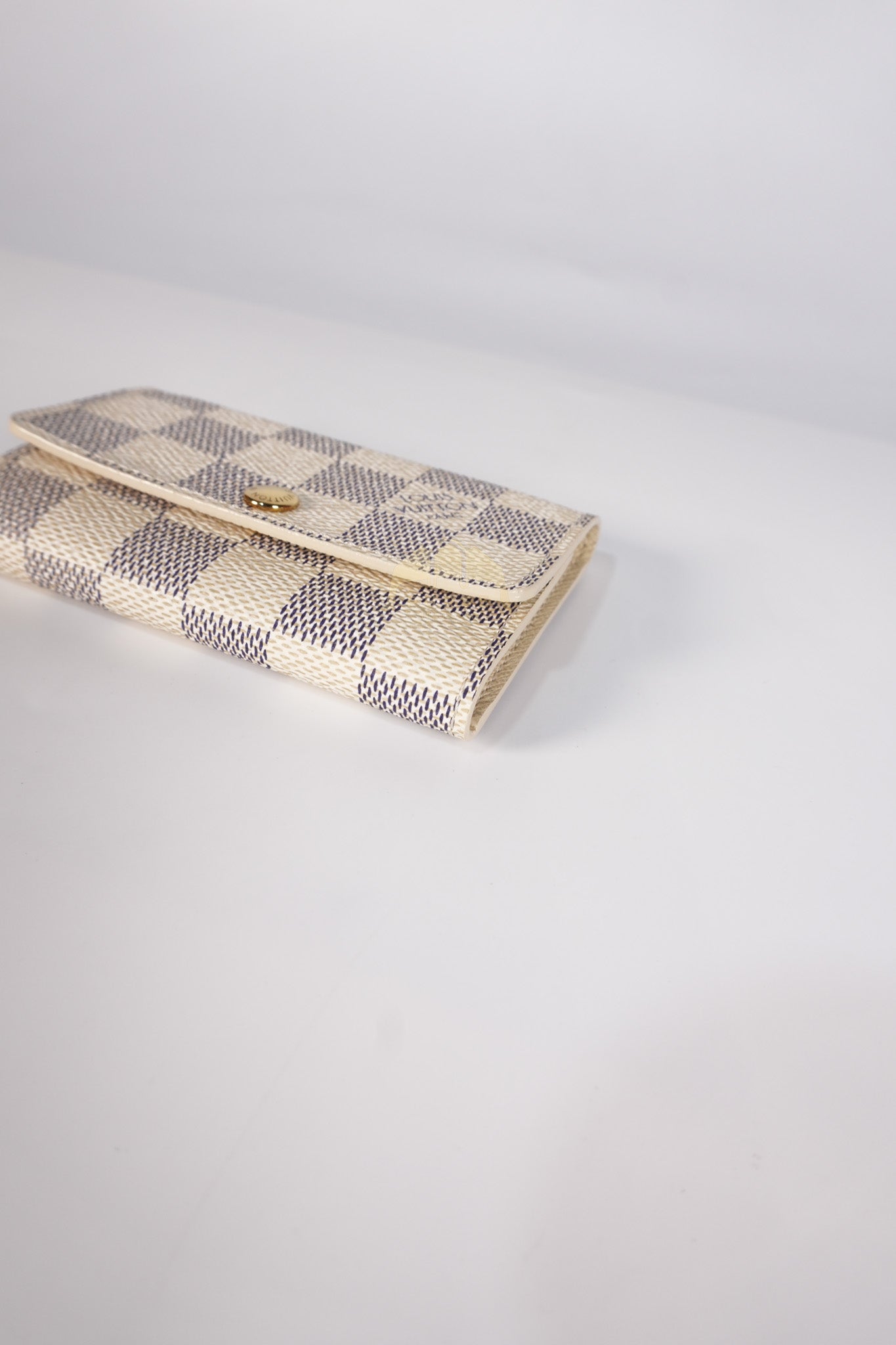 6 Key Holder in Damier Azur Blue (Date code: CT3007) | Purse Maison Luxury Bags Shop