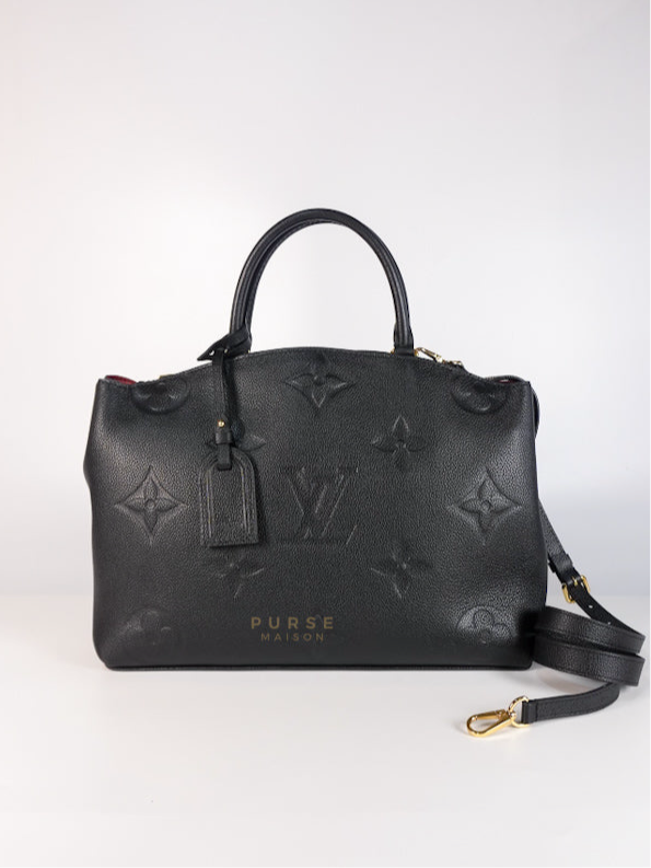 Grand Palais MM in Black Empreinte Leather (Microchip)