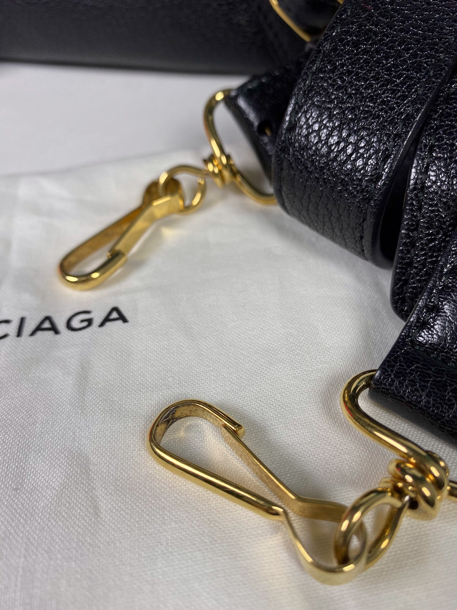 Balenciaga Classic Mini City Metallic Edge Gold Hardware