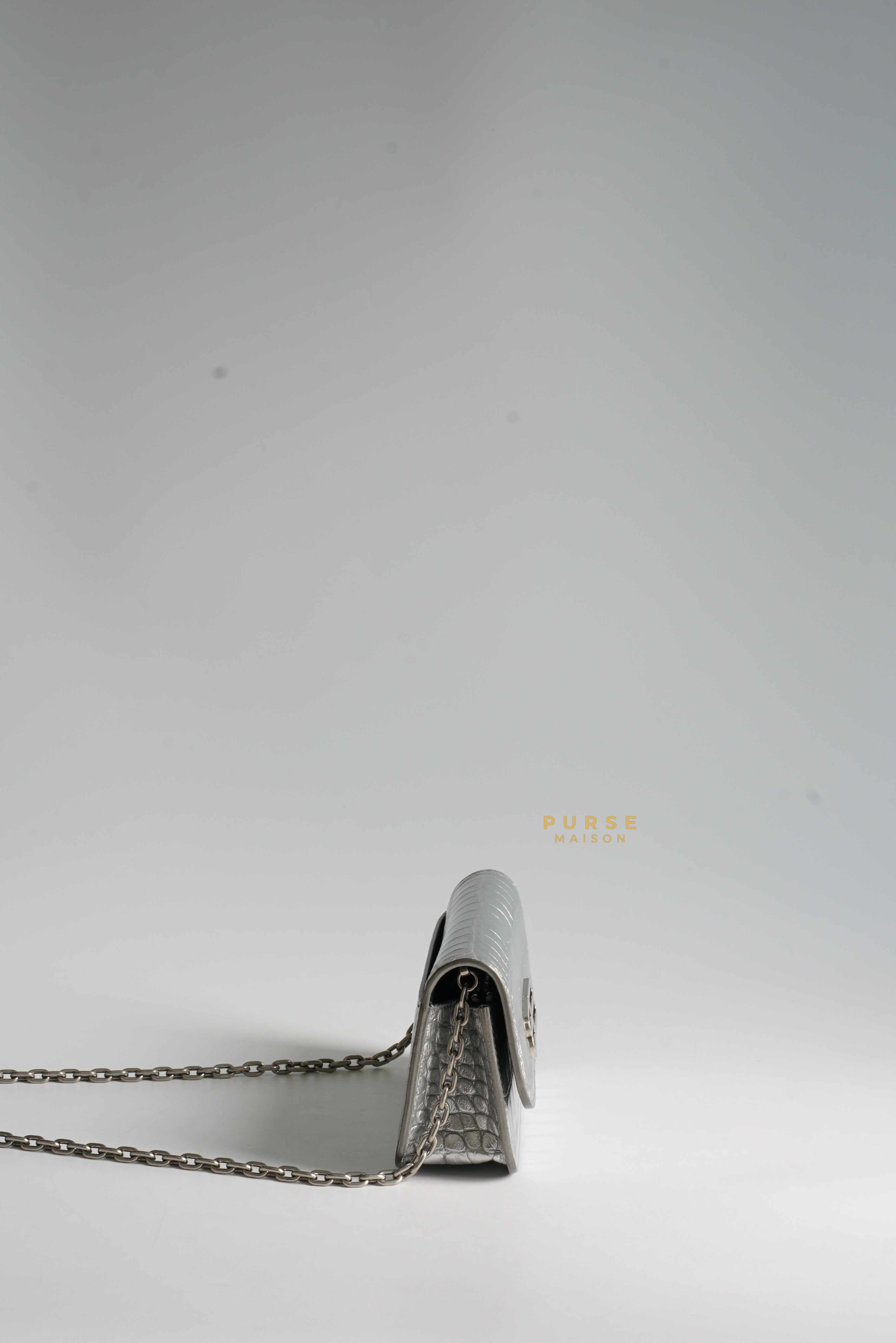 Balenciaga Silver Gossip XS Chain Bag