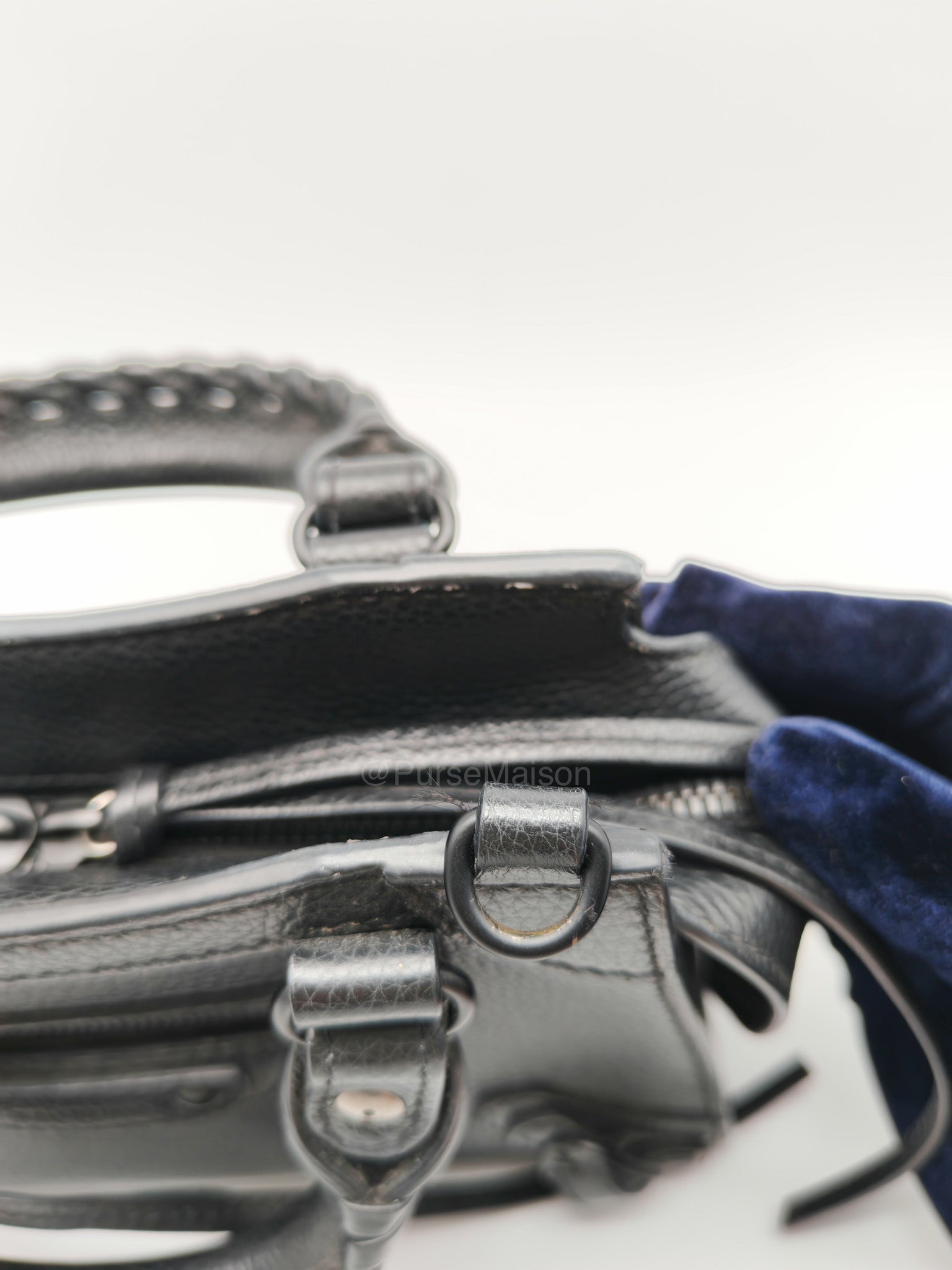 Balenciaga Neo Classic City Bag Mini in Black Grained Calfskin Leather