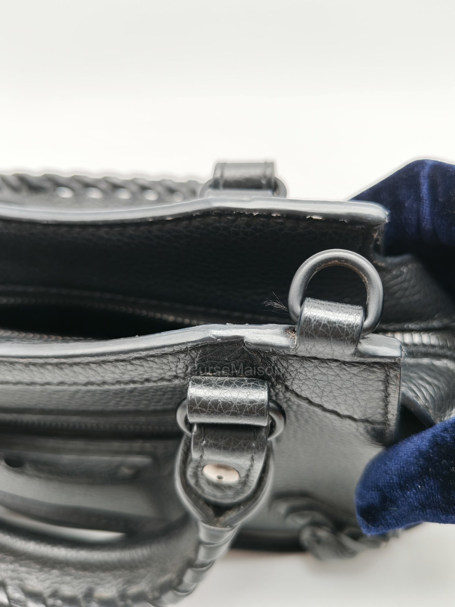 Balenciaga Neo Classic City Bag Mini in Black Grained Calfskin Leather