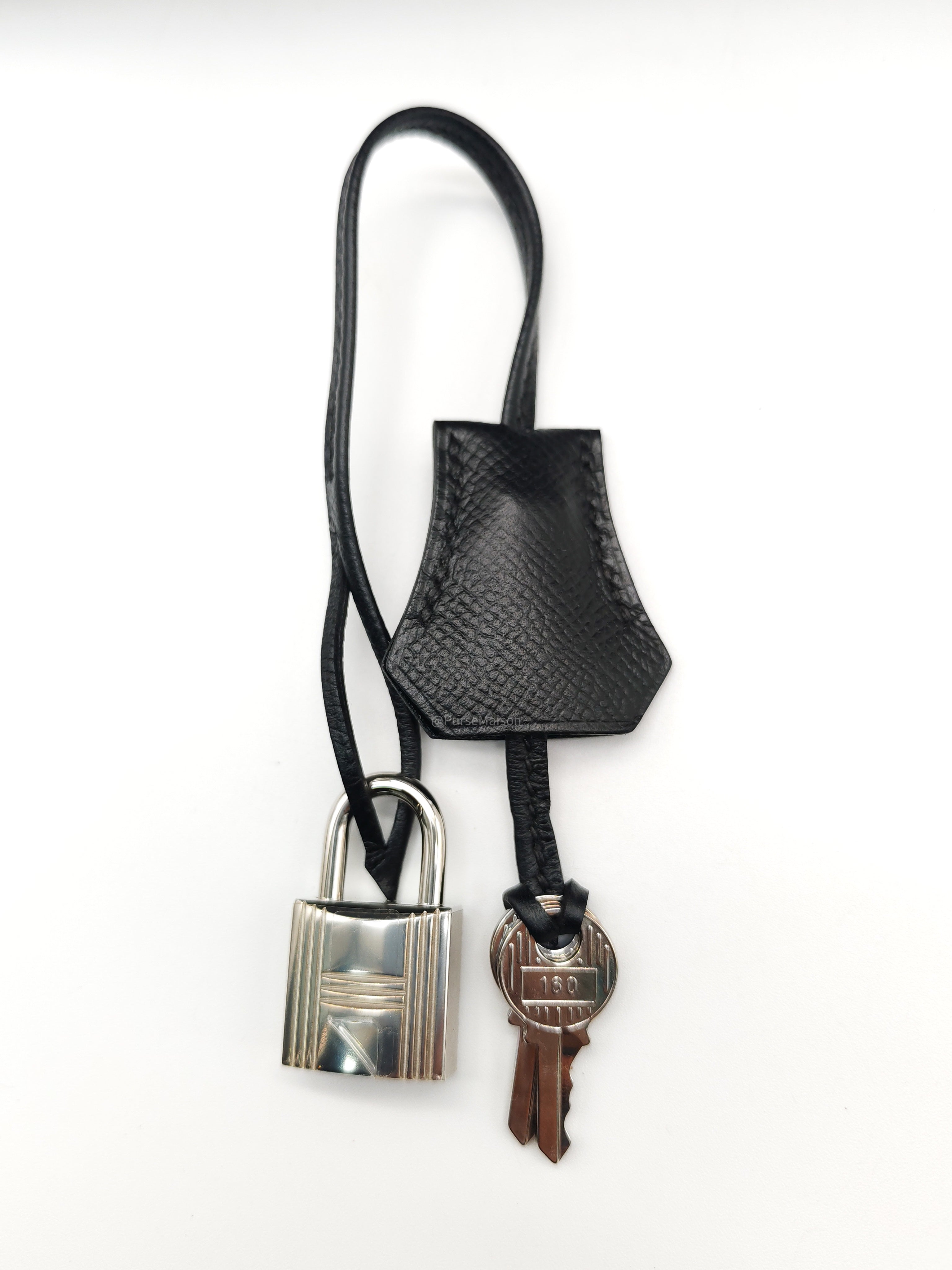 Hermes Birkin 30 in Black Epsom Leather and Palladium Hardware Stamp C (2018)