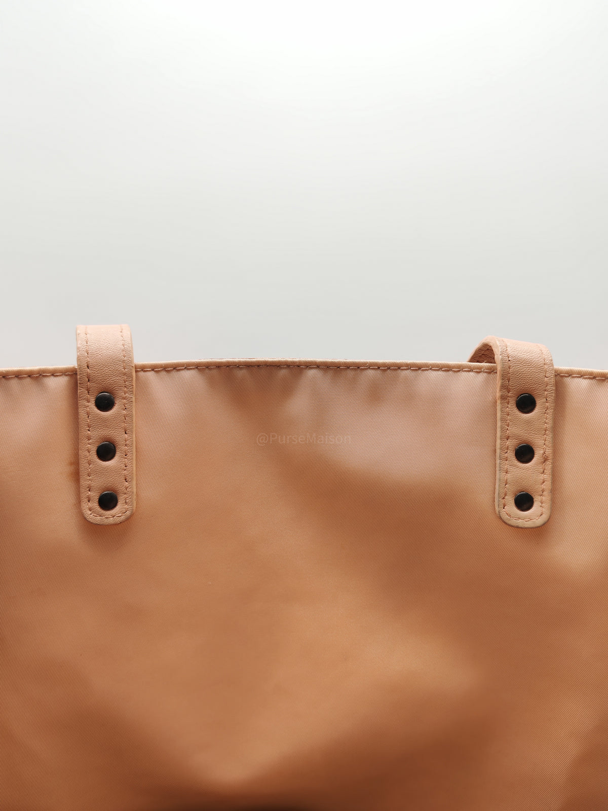 Bottega Veneta Intrecciolusion Tote Bag in Brownish Neutral Tone Nylon Canvas