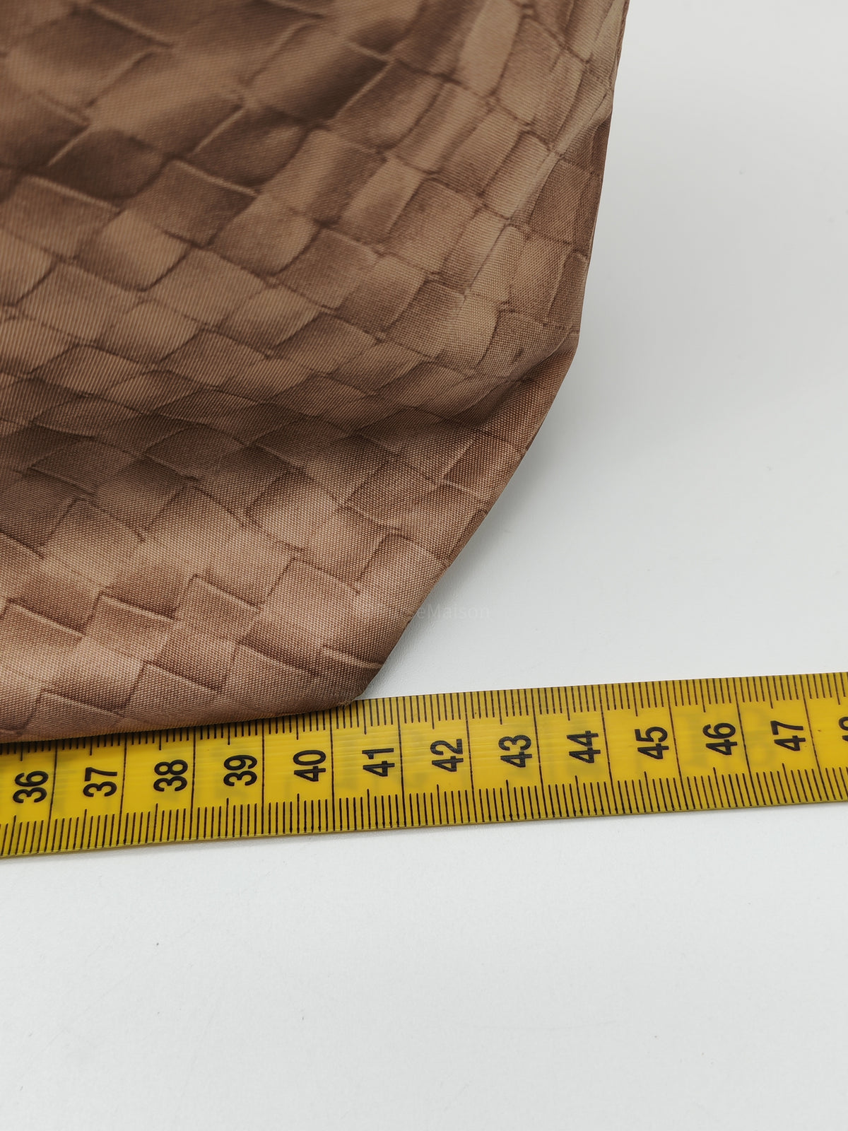 Bottega Veneta Intrecciolusion Tote Bag in Brownish Neutral Tone Nylon Canvas