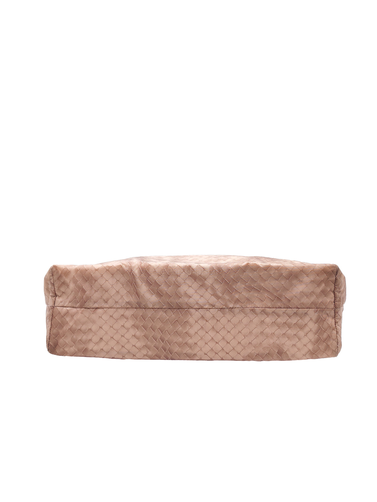 Bottega Veneta Intrecciolusion Tote Bag in Brownish Neutral Tone Nylon Canvas