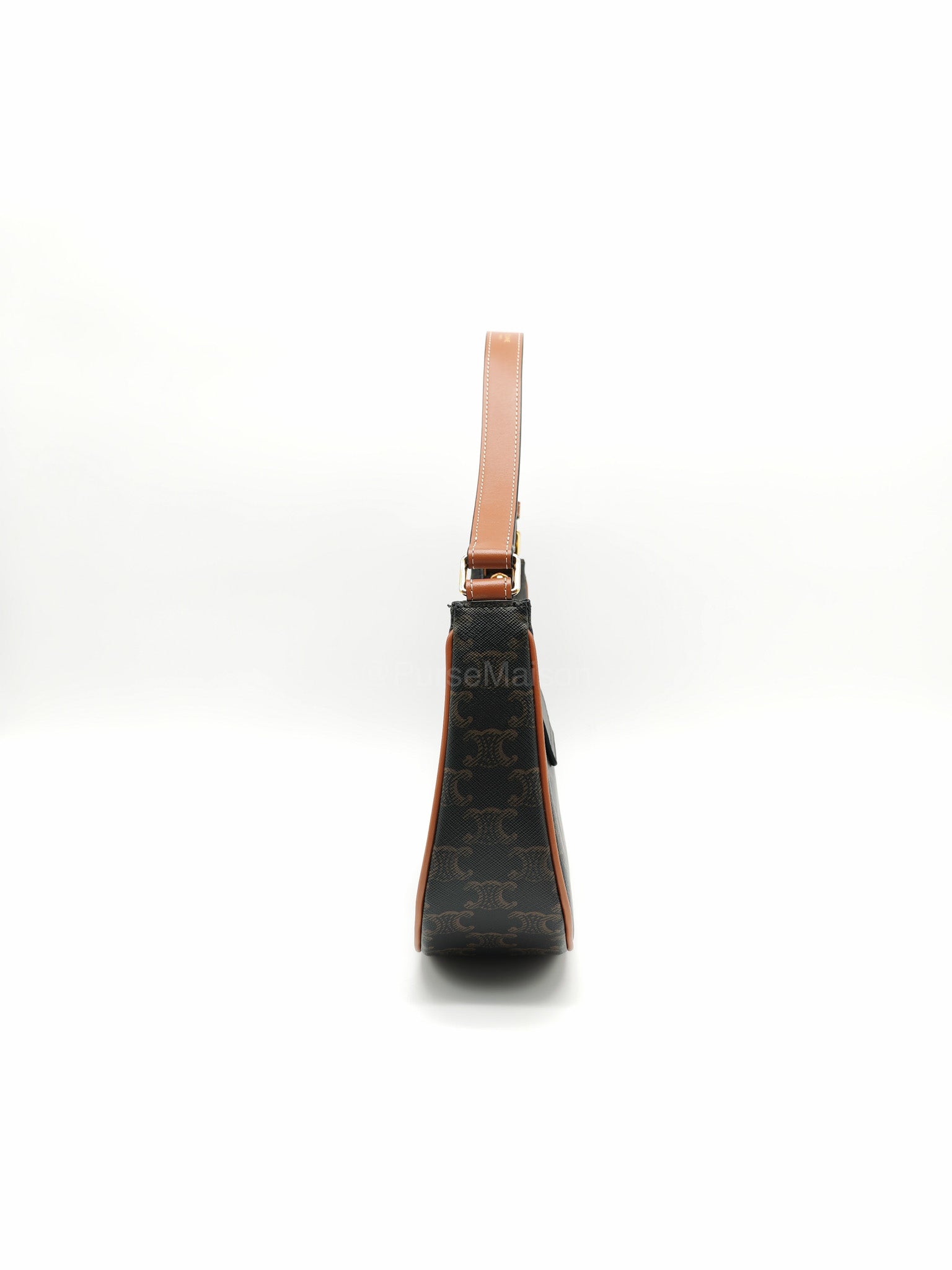 Celine Ava in Monogram Canvas Shoulder Bag