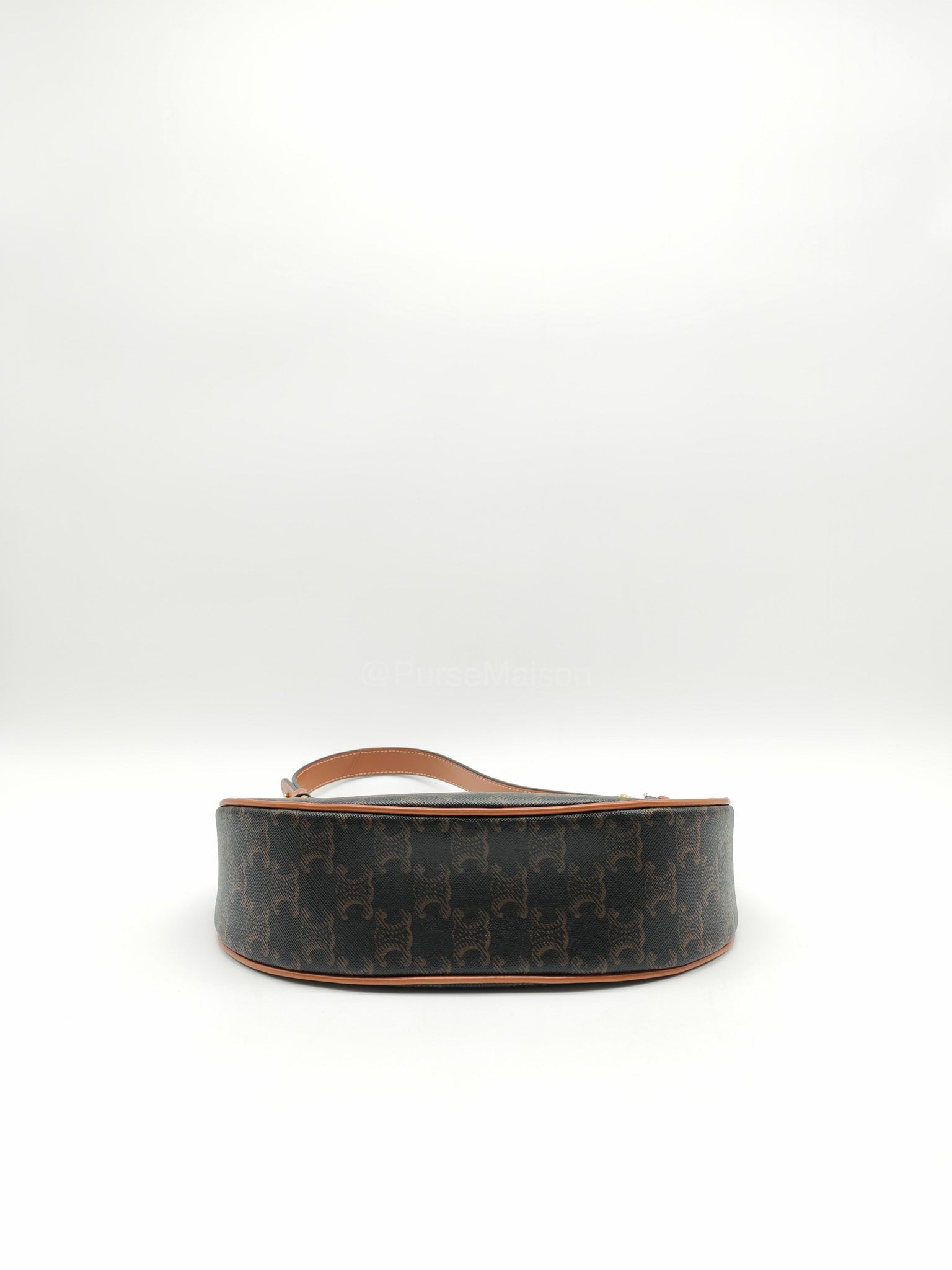 Celine Ava in Monogram Canvas Shoulder Bag