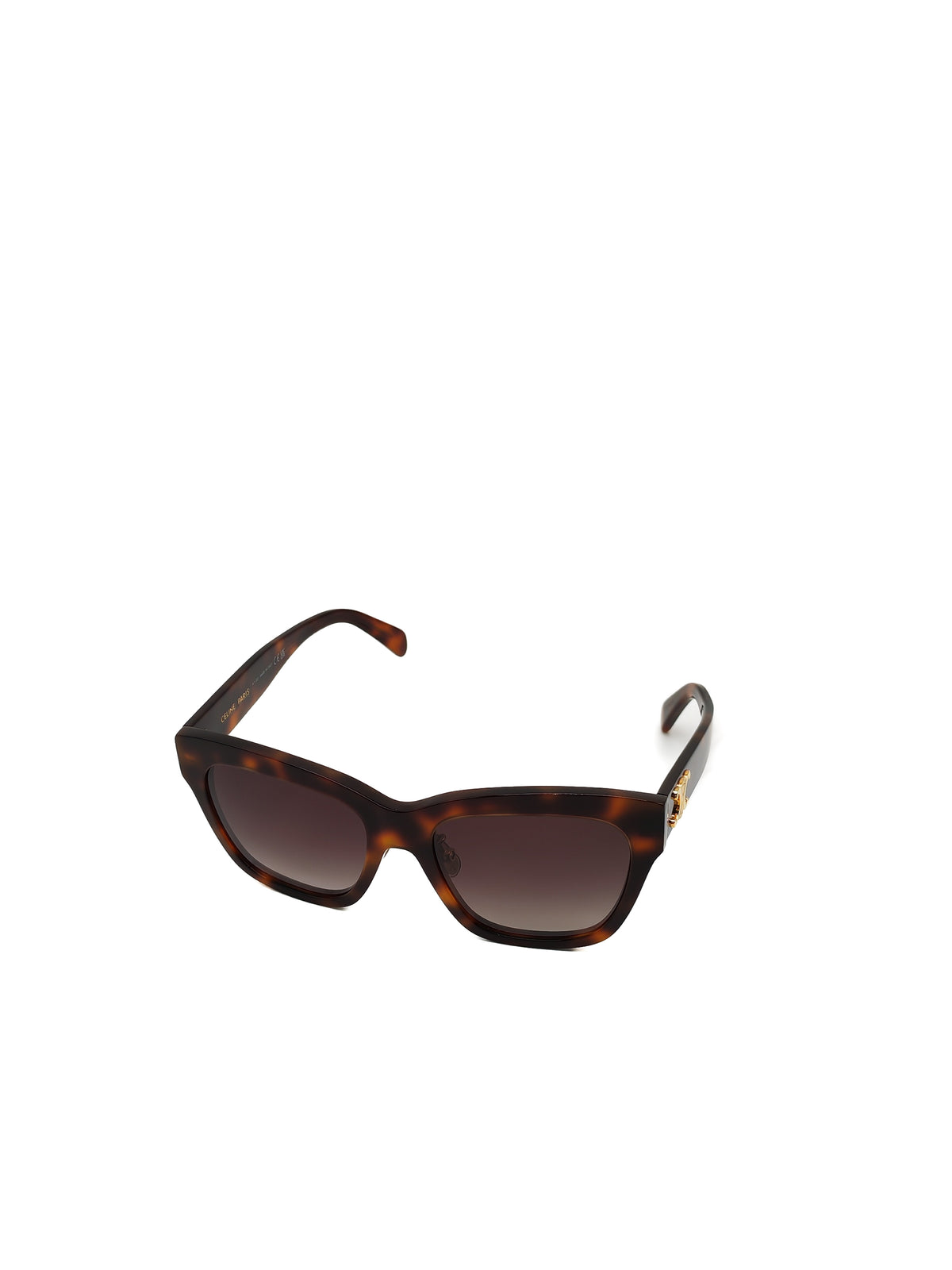 Celine Triomphe Sunglasses in Classic Havana Acetate
