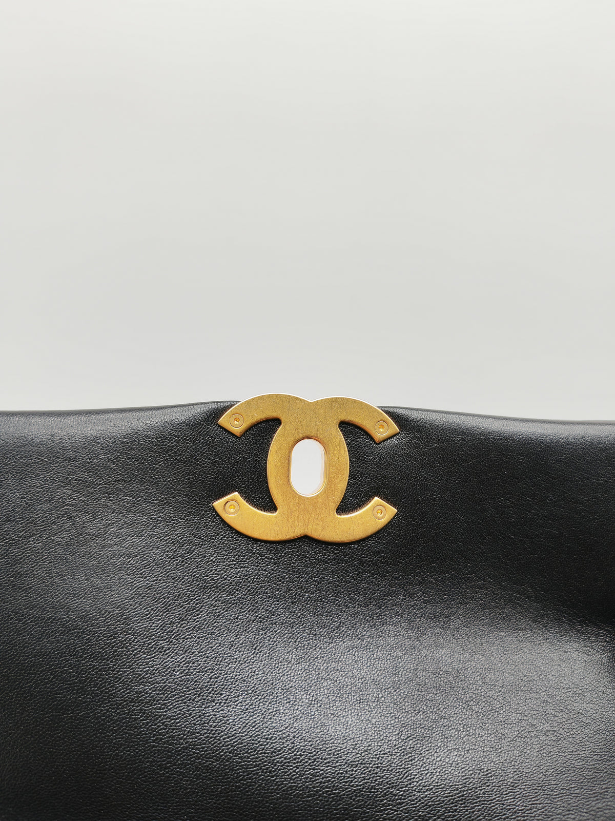 Chanel 19 Small in Black Quilted Lambskin Leather and Mixed Hardware (Microchip)