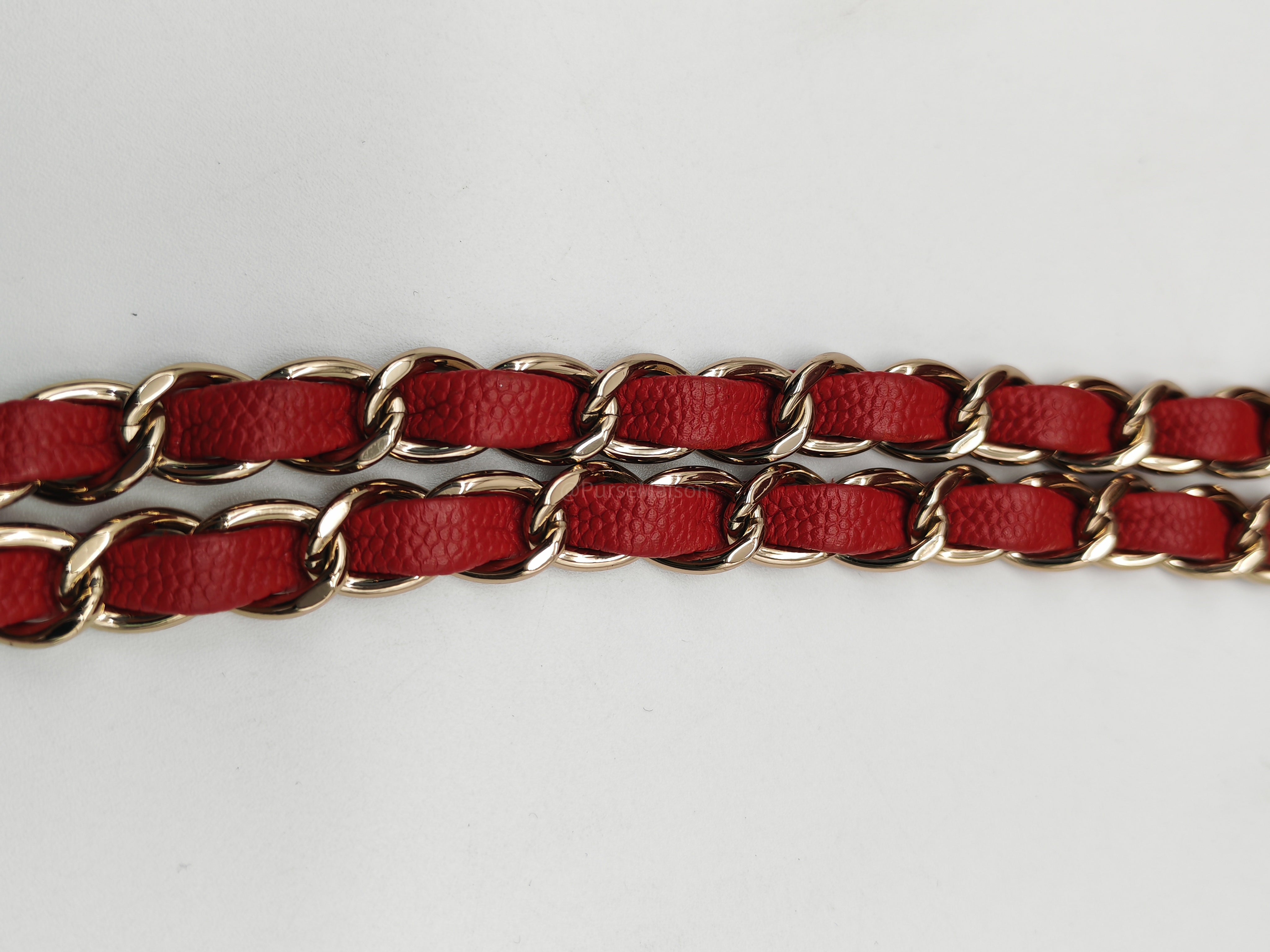Chanel Business Affinity Flap Bag Medium in Red Caviar Leather and Gold Hardware Series 28