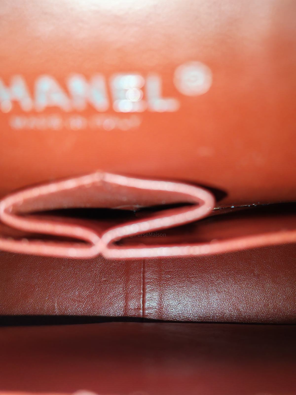 Chanel Classic Double Flap Jumbo in Burgundy Quilted Caviar Leather and Silver Hardware Series 18
