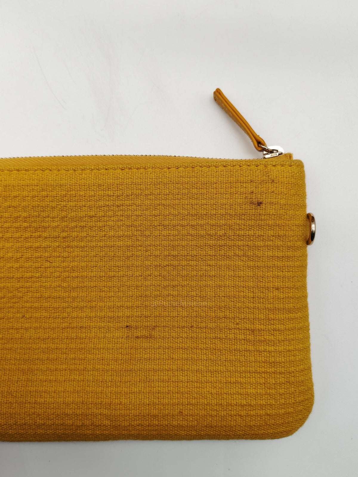 Chanel Deauville Tote Bag in Vibrant Yellow Mixed Fibers and Light Gold Hardware Microchip | Purse Maison Luxury Bags Shop