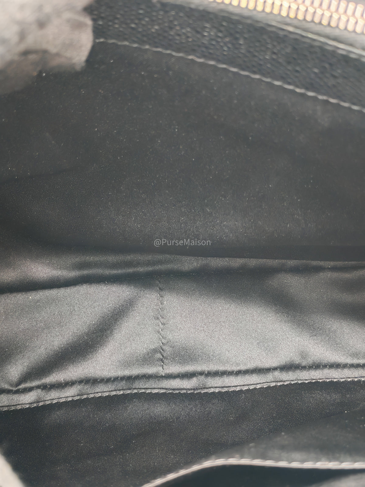 Chanel Grand Shopping Tote Bag (GST) in Black Caviar Leather Silver Hardware (Series 17****92)