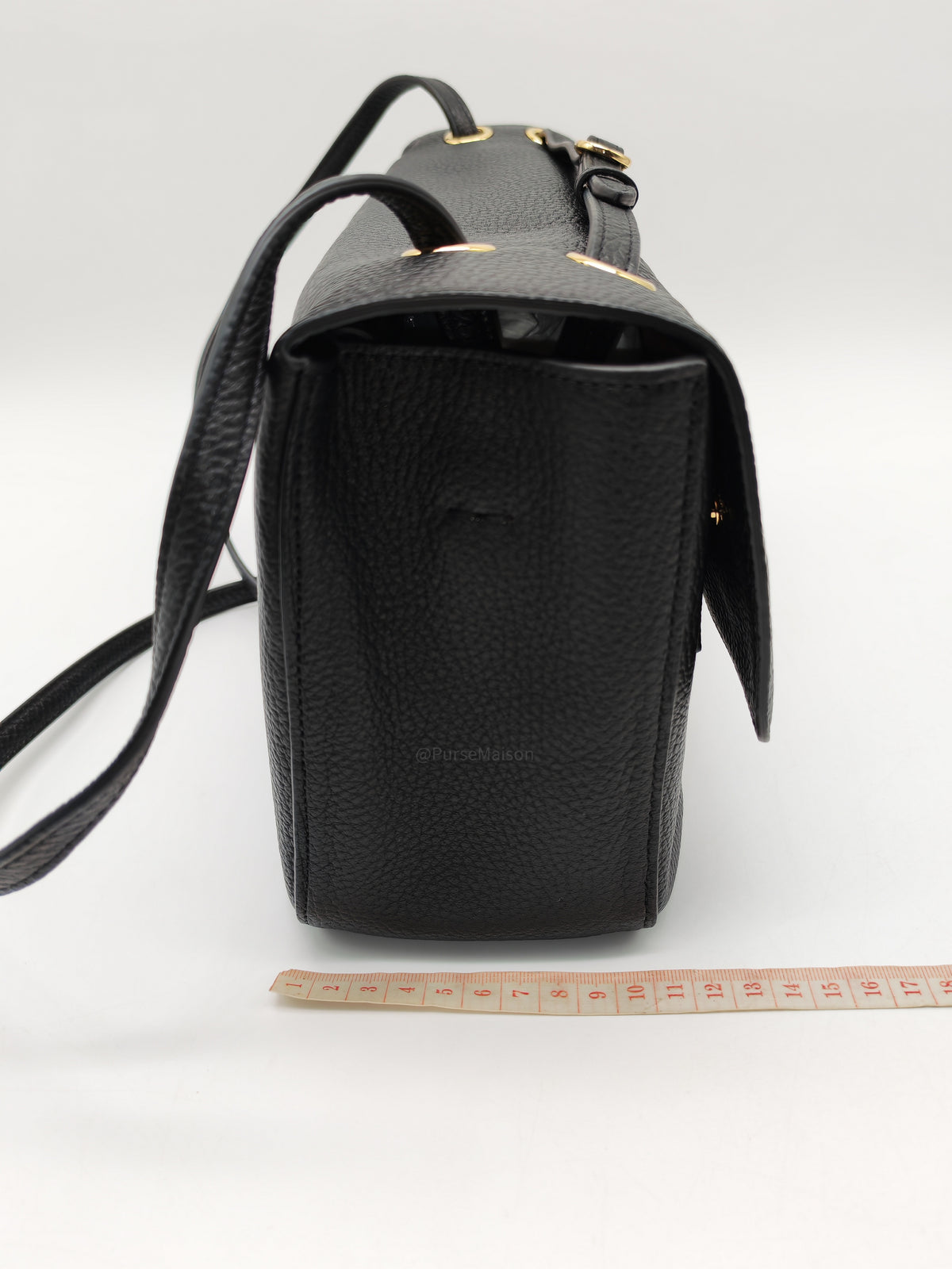 Chanel Souplissimo Maxi Flap Matthieu Blazy in Black Grained Calfskin Leather and Gold Hardware Microchip