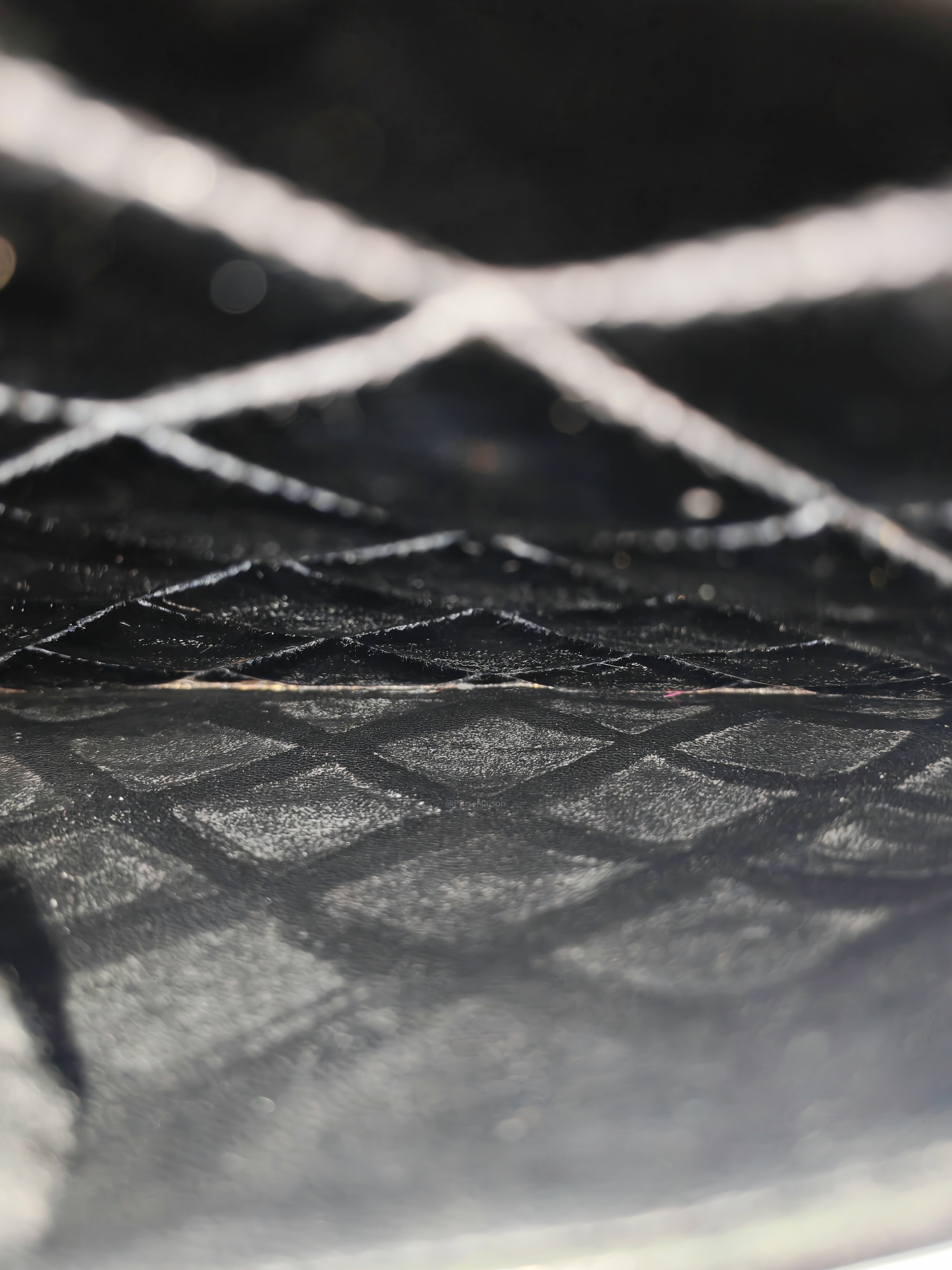 Chanel Medallion Tote Bag in Black Quilted Patent Leather Series 6