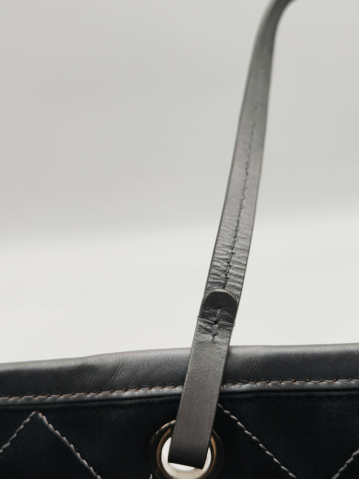 Chanel Shopping Fever Tote Bag in Silver Metallic Caviar Leather and Silver Hardware Series 20