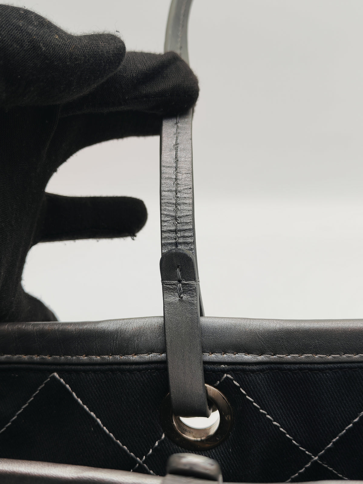 Chanel Shopping Fever Tote Bag in Silver Metallic Caviar Leather and Silver Hardware Series 20