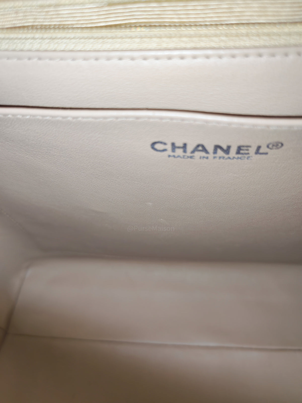 Chanel Kelly Vintage Top Handle Bag Large/Jumbo in Dark Beige Caviar Leather Silver Hardware (Series 6)