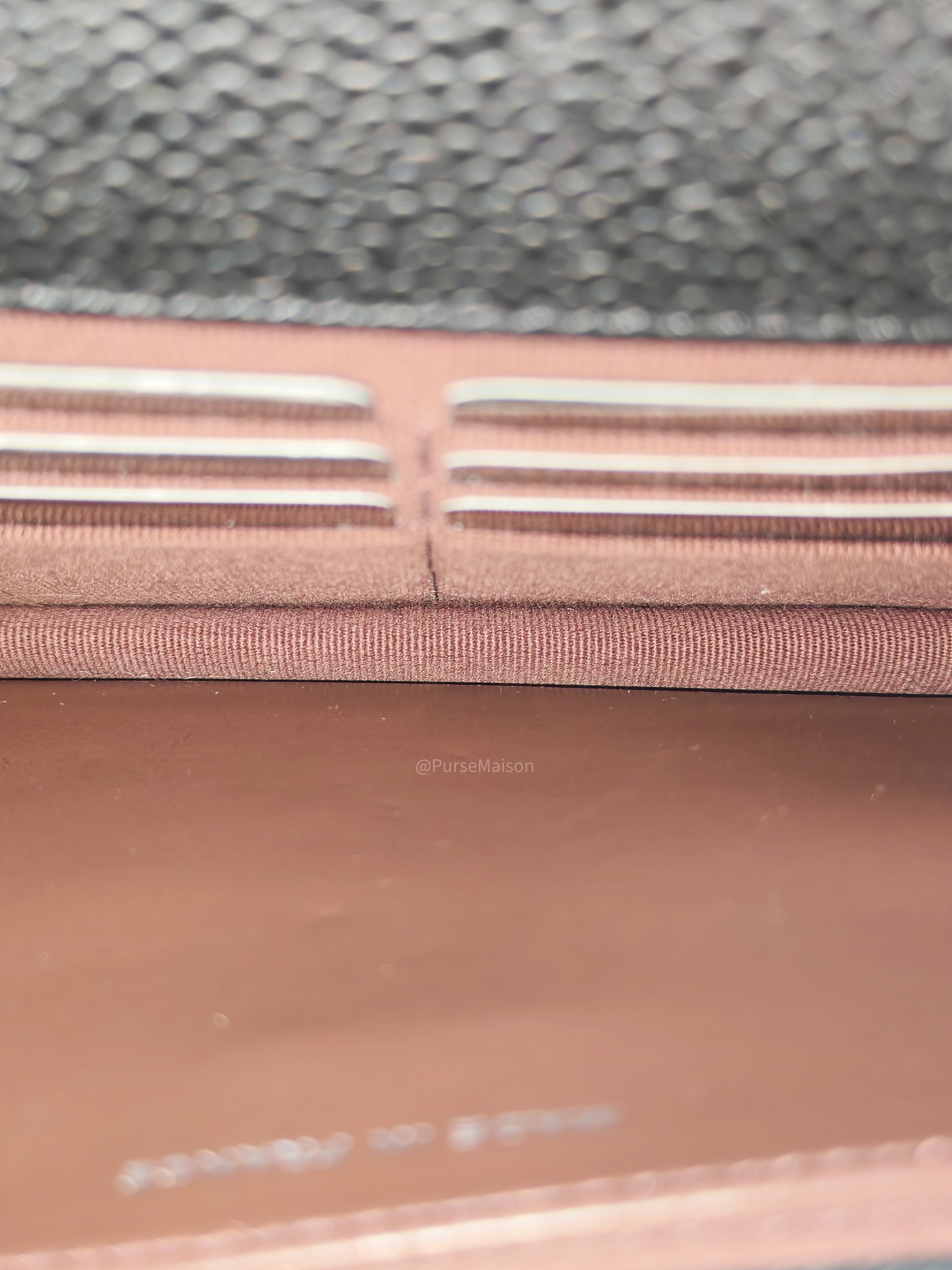 Chanel Wallet on Chain (WOC) in Black Caviar Leather Silver Hardware Microchip(A2****8K)