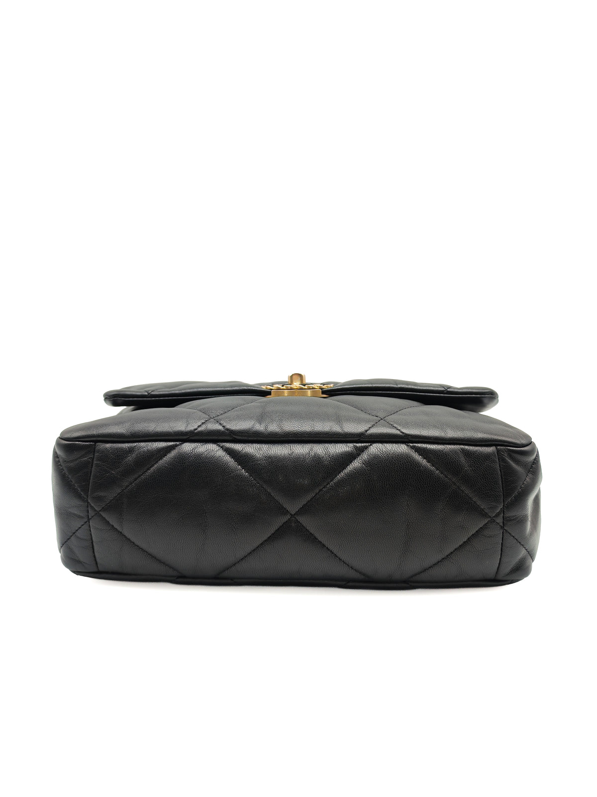Chanel 19 Large in Black Quilted Lambskin Leather and Mix Hardware Series 30