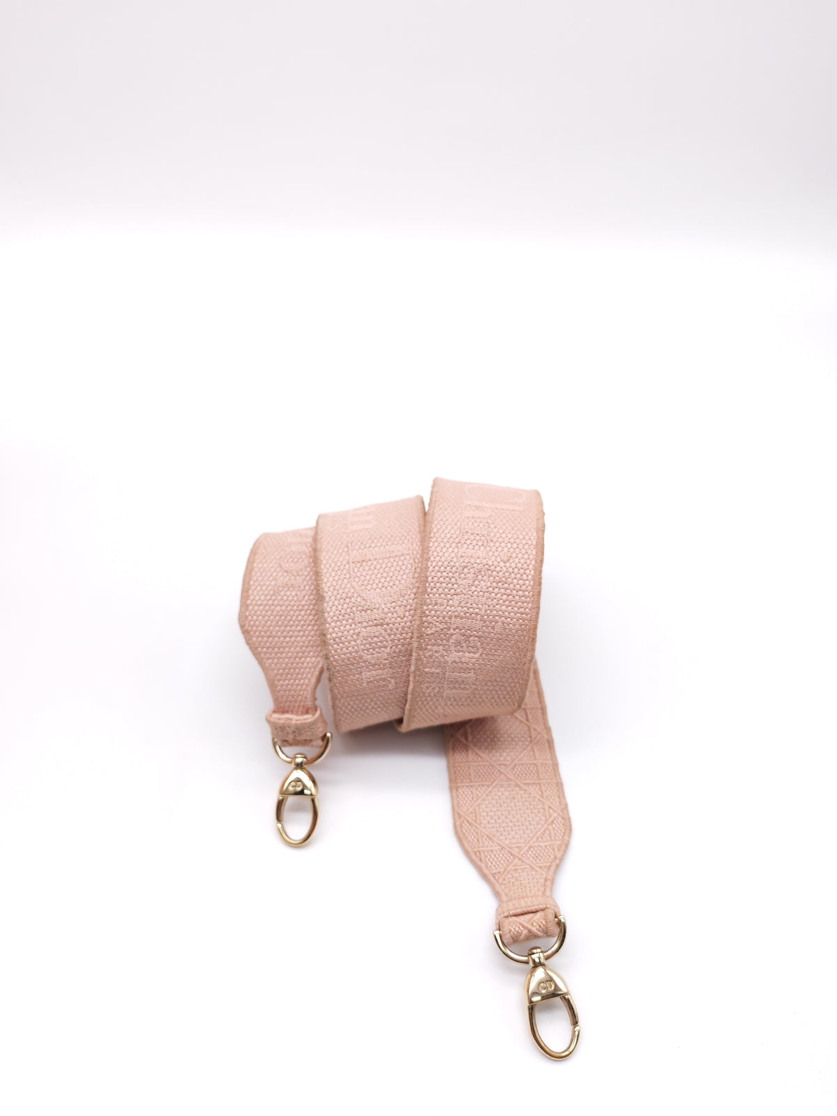 Christian Dior Lady D-Lite Medium Bag in Blush Rose Cannage Embroidery Canvas and Light Gold Hardware