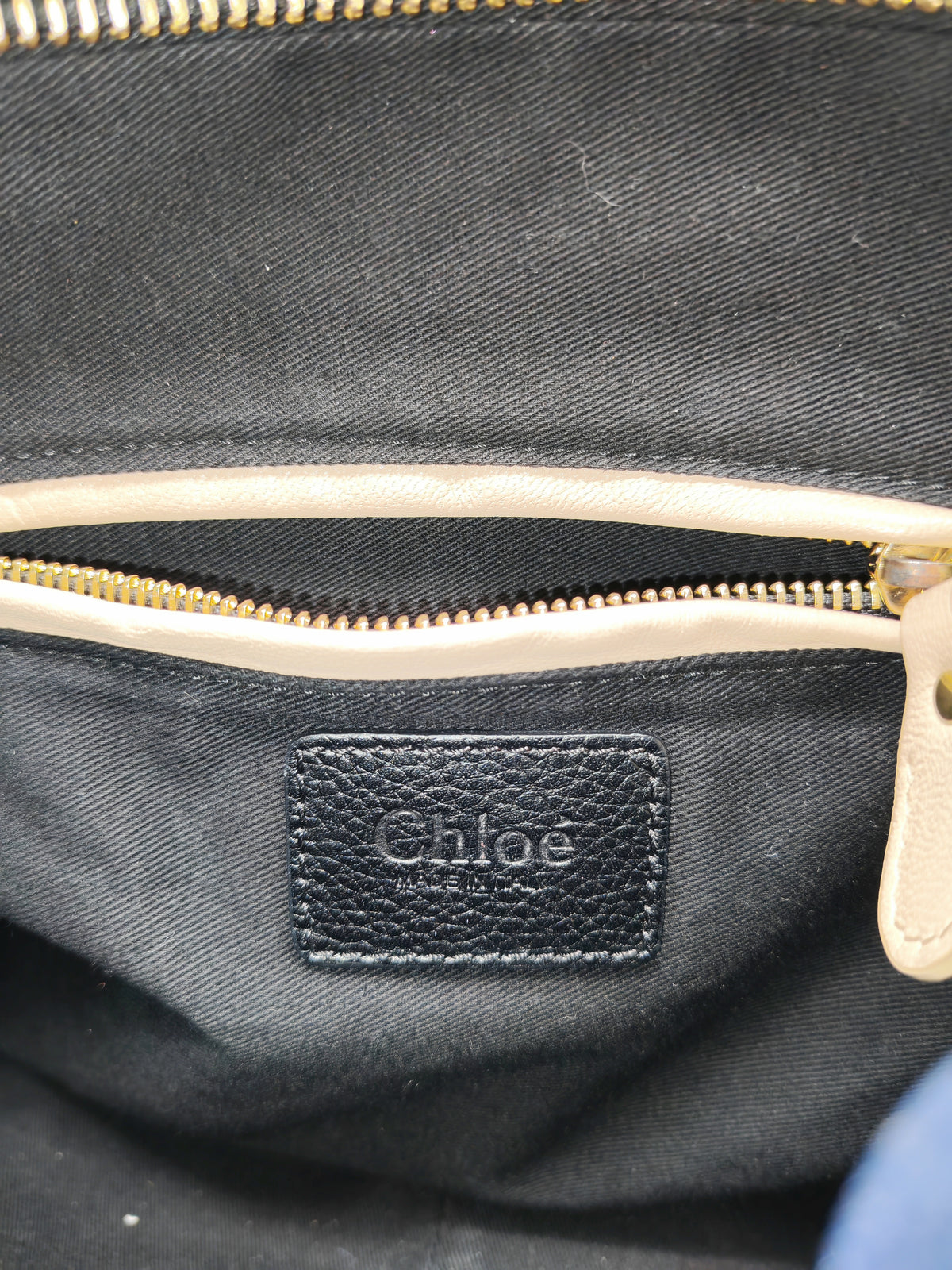 Christian Dior Saddle Pouch Wallet on Chain in Blue Oblique Jacquard Canvas and Gold Hardware