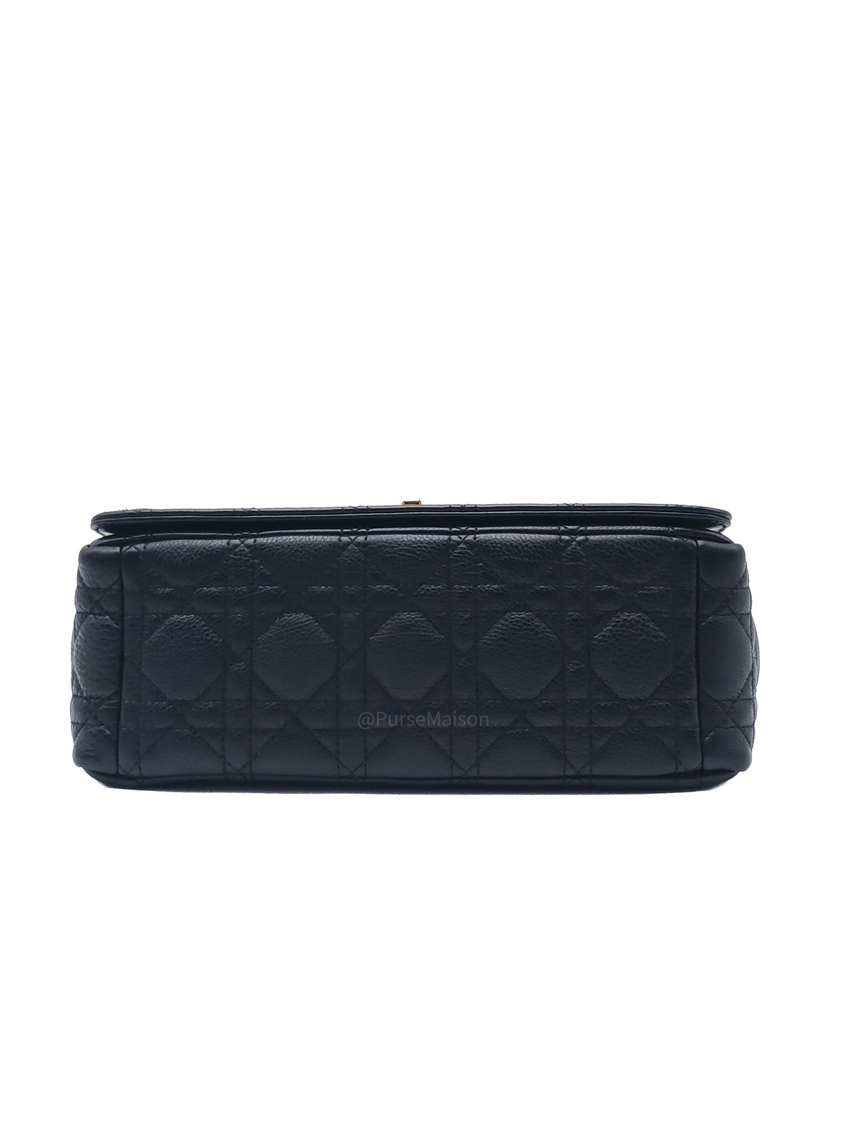 Christian Dior Caro Bag Medium in Black Supple Cannage Calfskin Leather | Purse Maison Luxury Bags Shop