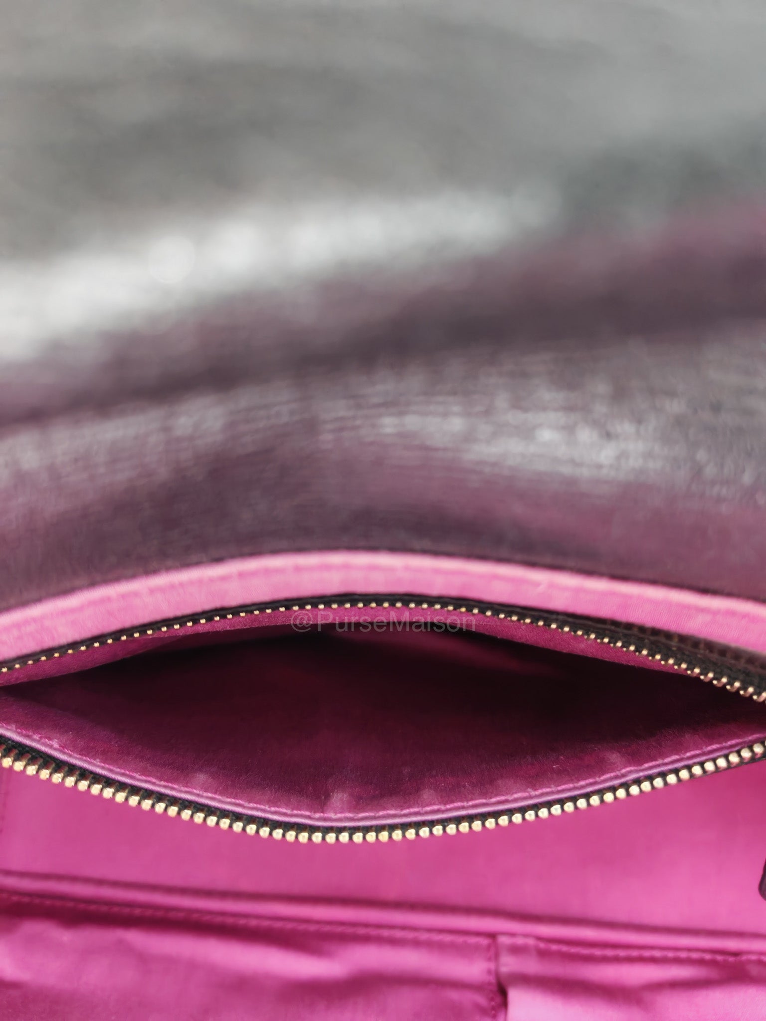 Christian Dior Milly La Foret Shoulder Bag in Black Quilted Cannage Lambskin Leather and Light Gold Hardware