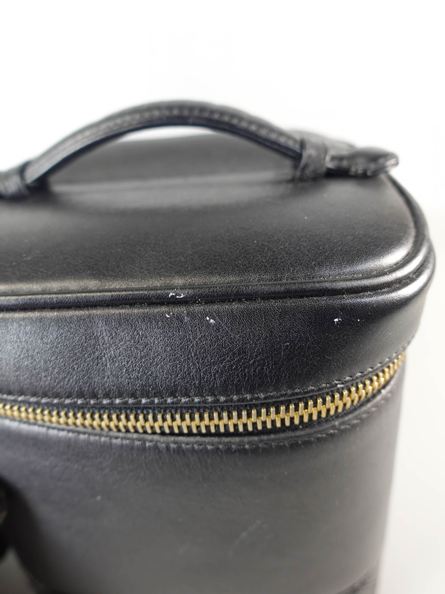 Vanity Black Bag in Calfskin Leather Series 3 | Purse Maison Luxury Bags Shop