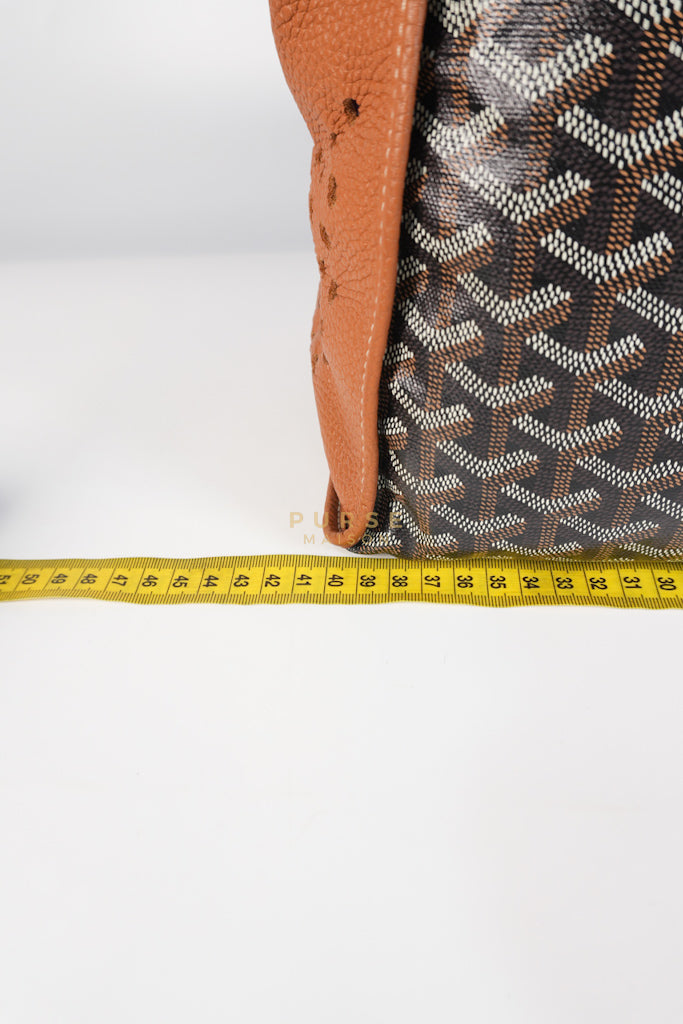 Sac Hardy PM in Tan Goyardine Canvas Tote Bag